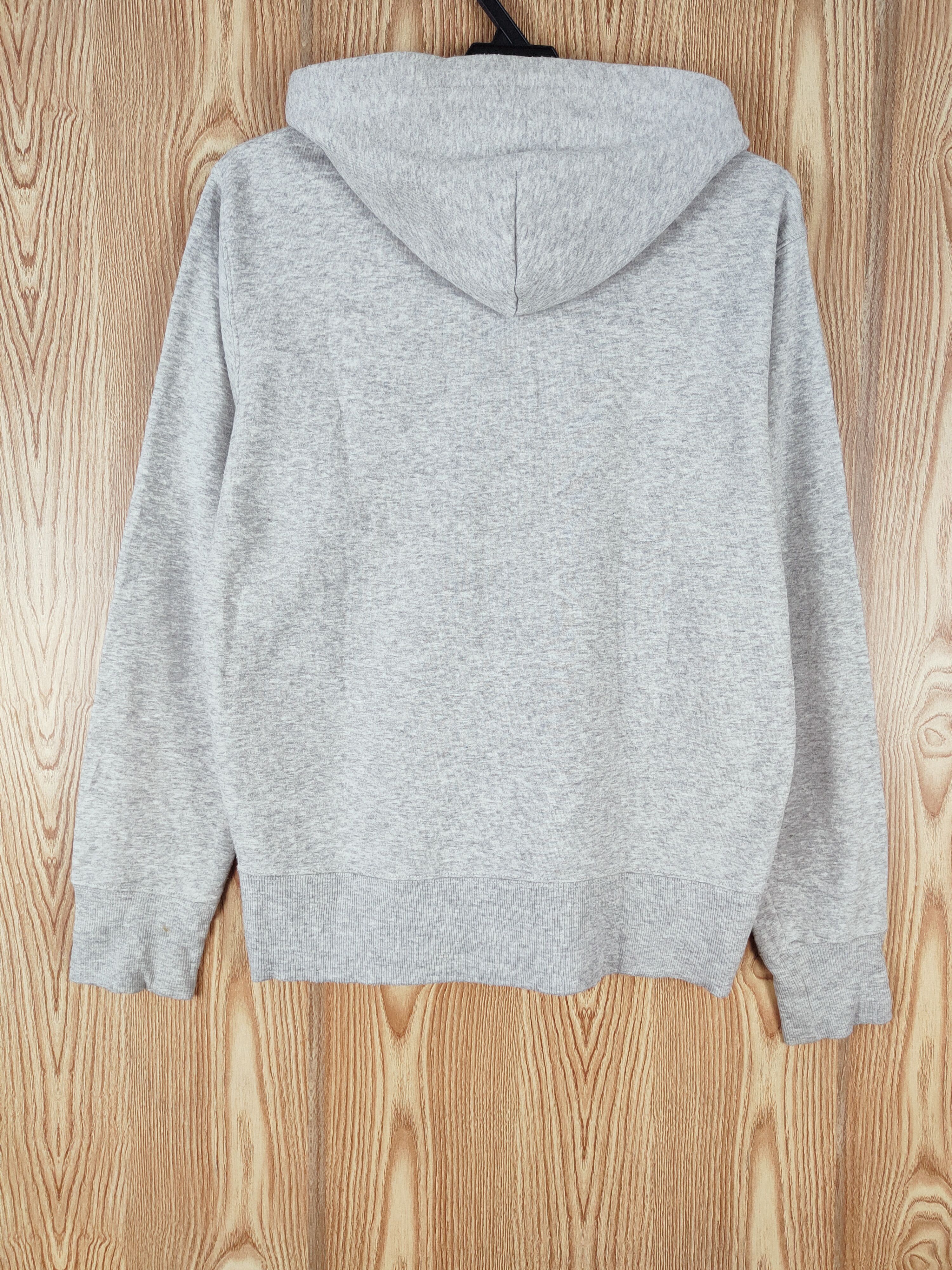Japanese Brand × Vintage Vintage 💥 Real Words Gray Hoodie Sweaters Size L / US 10 / IT 46 - 8 Thumbnail