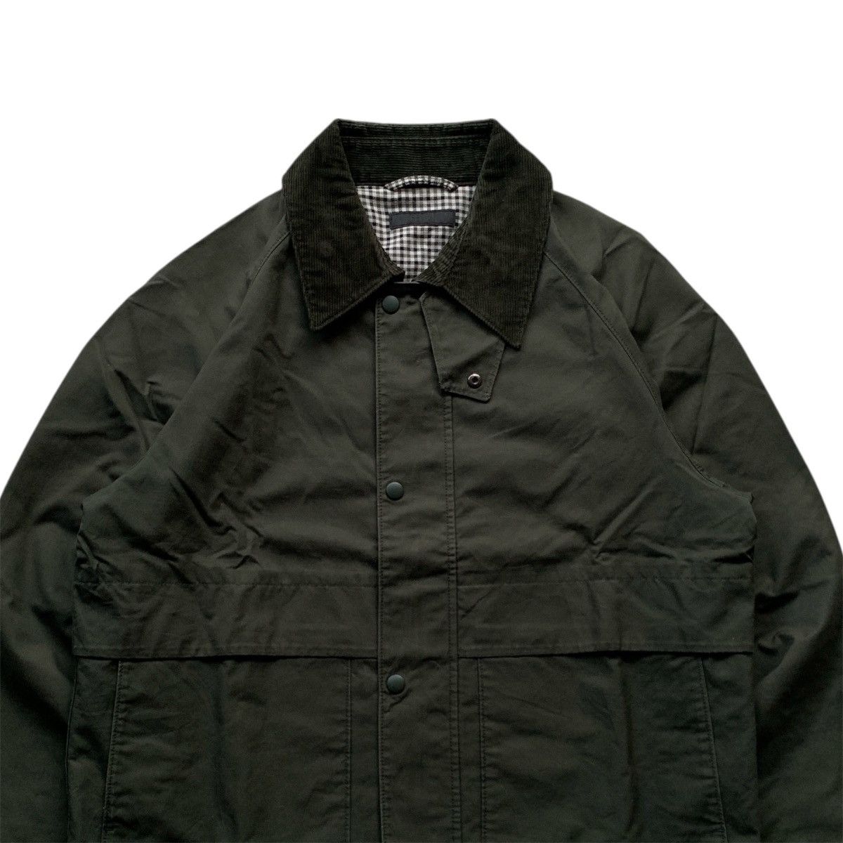 Japanese Brand Uniqlo Blouson Corduroy Collar Workwear Jacket Size US M / EU 48-50 / 2 - 2 Thumbnail