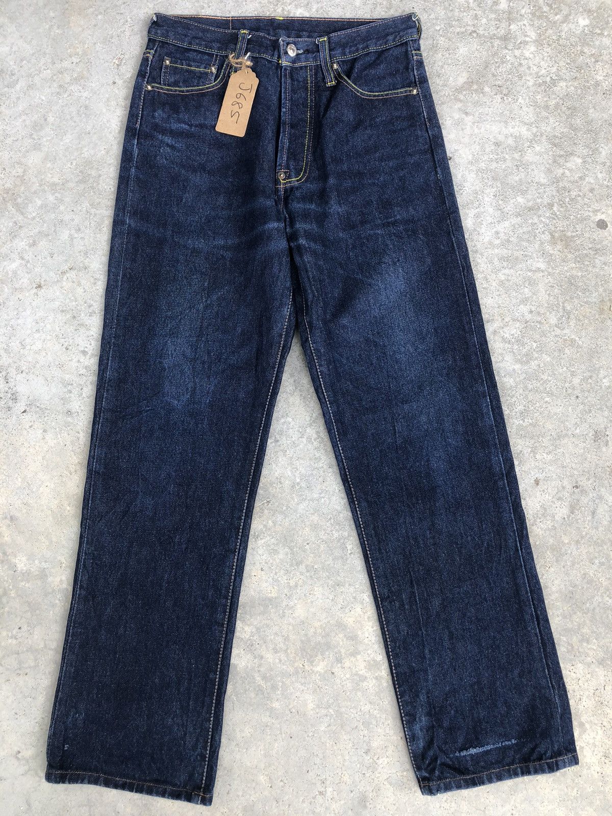 Japanese Brand Japanese Snake Embroidered Jeans Distressed Jeans Size US 30 / EU 46 - 2 Thumbnail