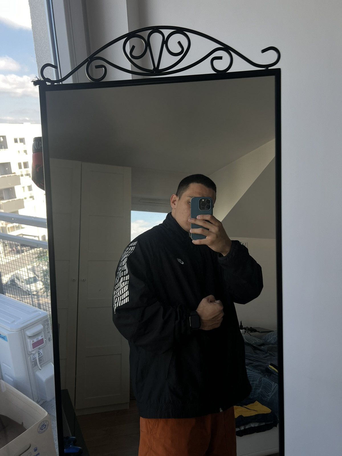 Nike 00’s NIKE AIR TRACK JACKET Y2K SWOOSH LOGO GORPCORE Size US XL / EU 56 / 4 - 2 Thumbnail