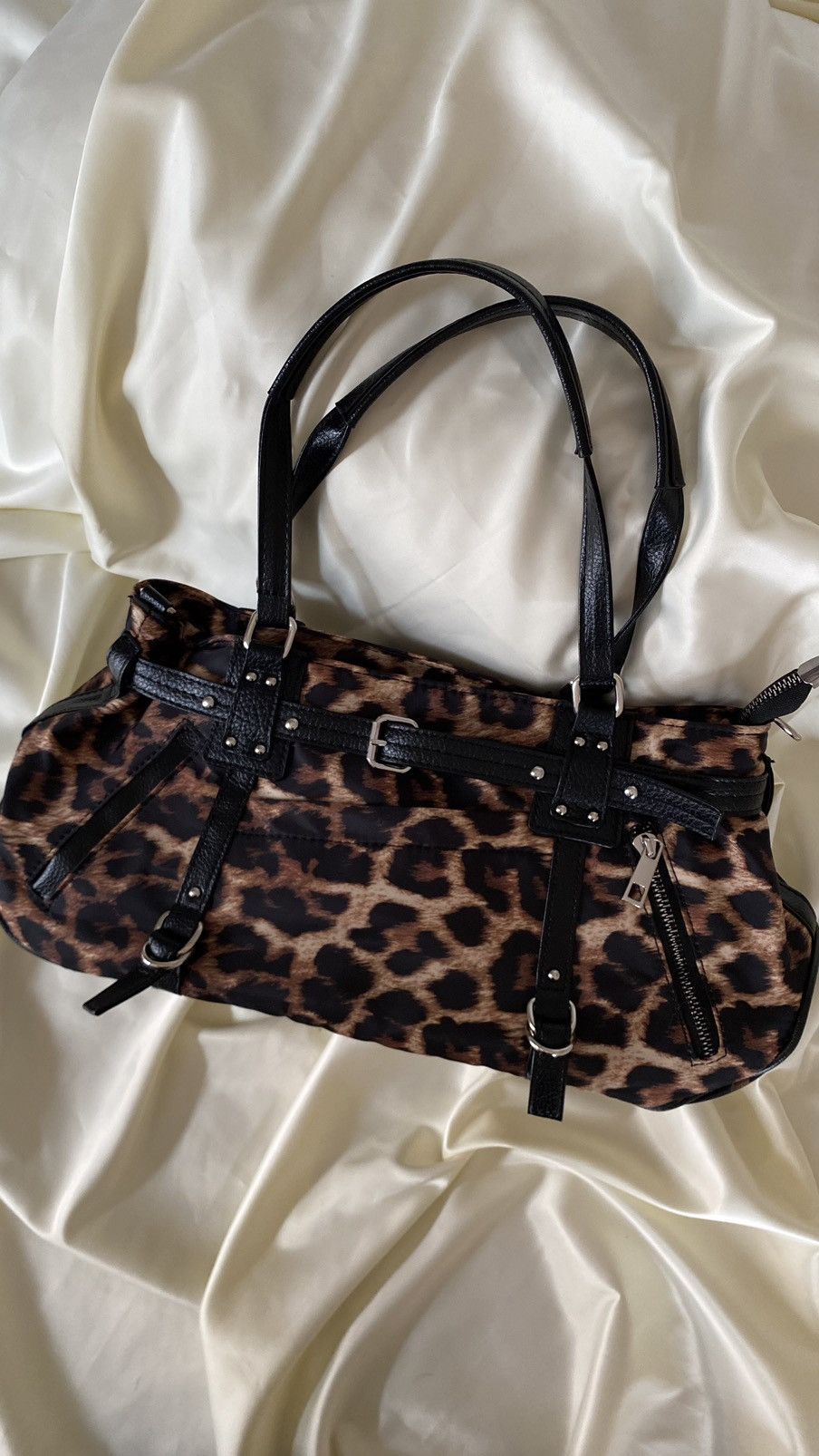 Vintage Vintage leopard shoulder bag Size ONE SIZE - 1 Thumbnail