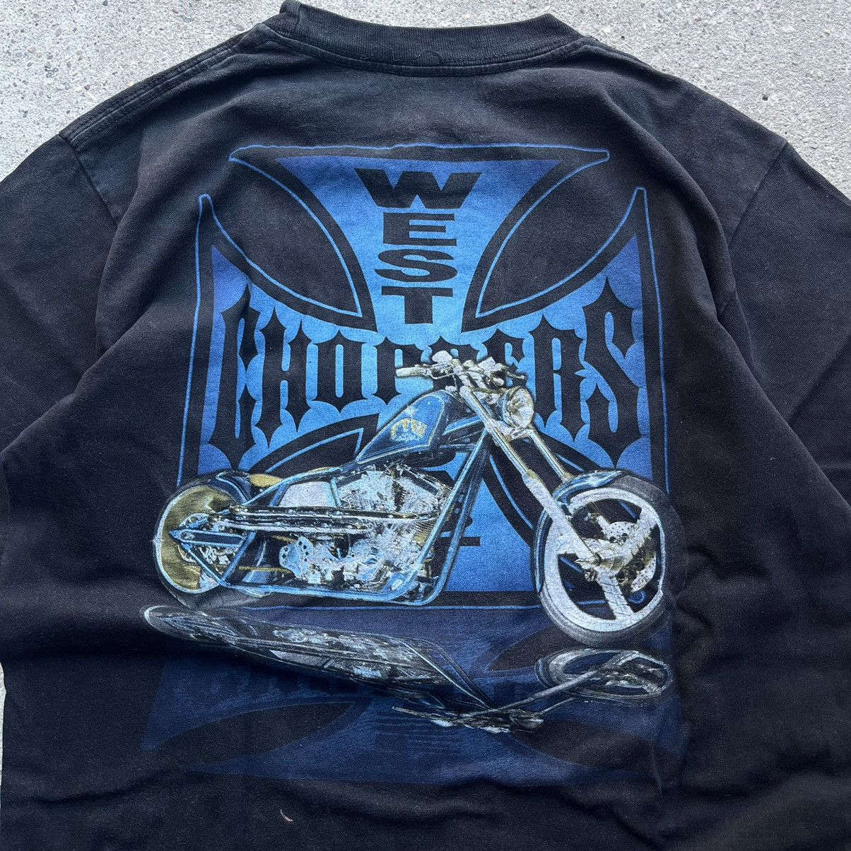 Vintage × West Coast Choppers West Coast Choppers tee bike Paul Walker tShirt Vintage Size US M / EU 48-50 / 2 - 4 Thumbnail