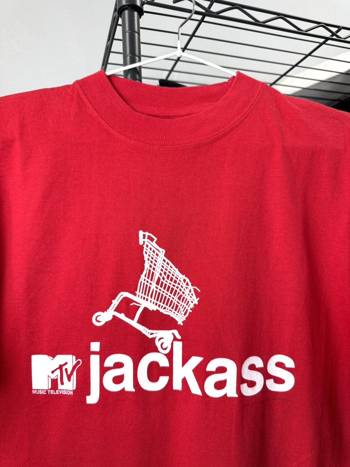 Mtv Rare! 2003 Vintage Jackass MTV T Shirt Y2K American Vtg Size US M / EU 48-50 / 2 - 2 Thumbnail