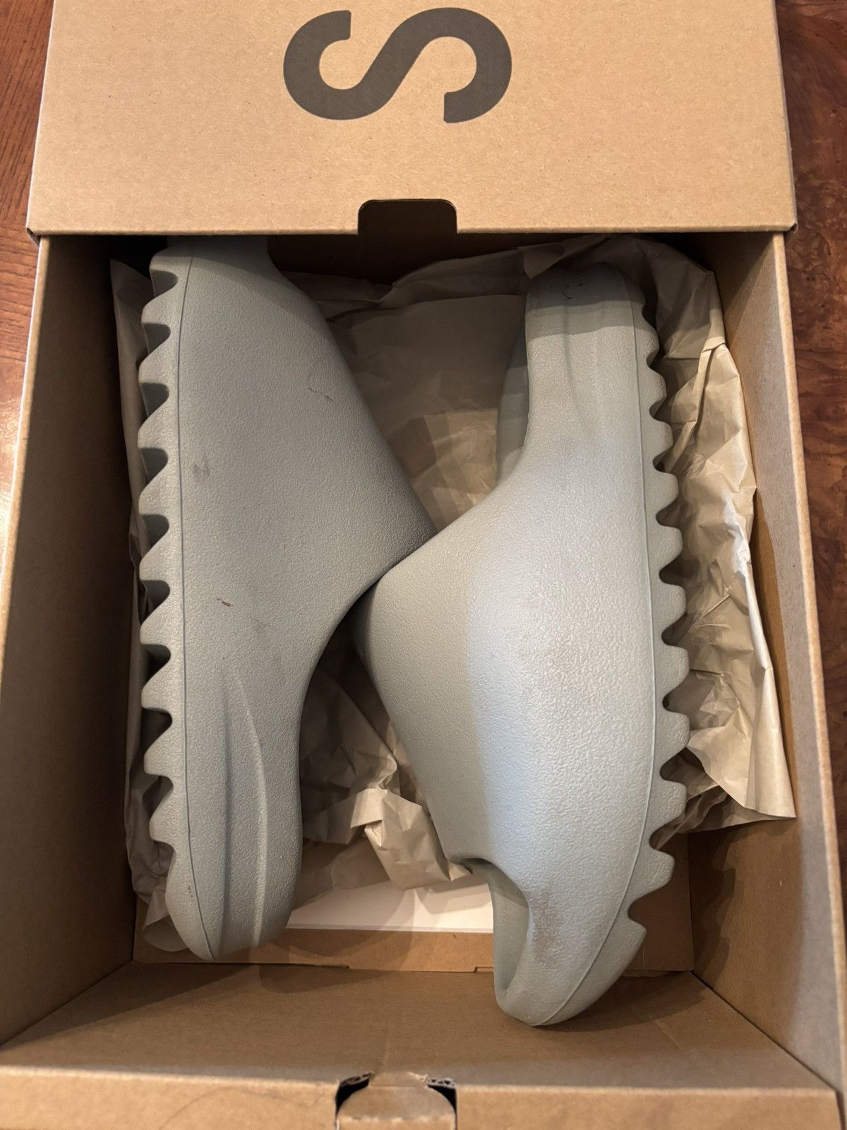 Yeezy Adidas Yeezy Slides 'Salt' Size US 7 / EU 40 - 8 Thumbnail