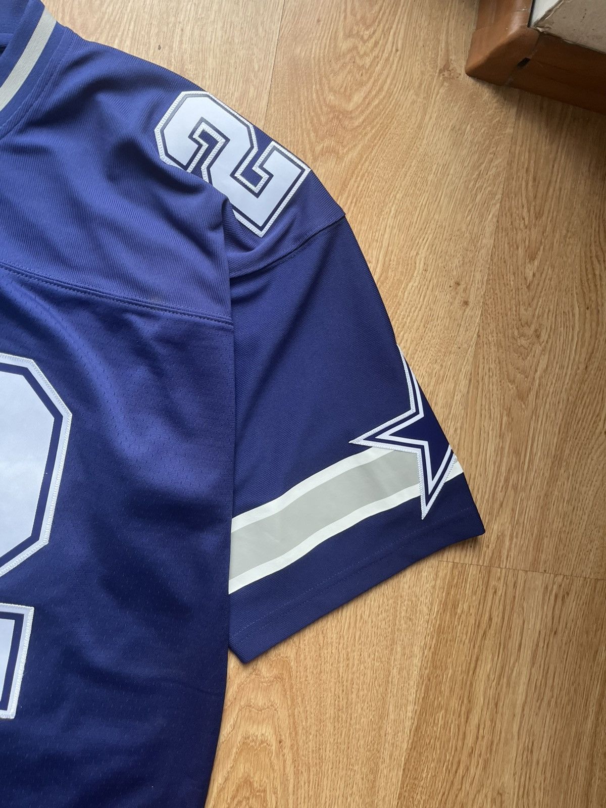 Mitchell & Ness T-shirt blue NFL Emmitt Smith 22 Size US XL / EU 56 / 4 - 5 Thumbnail