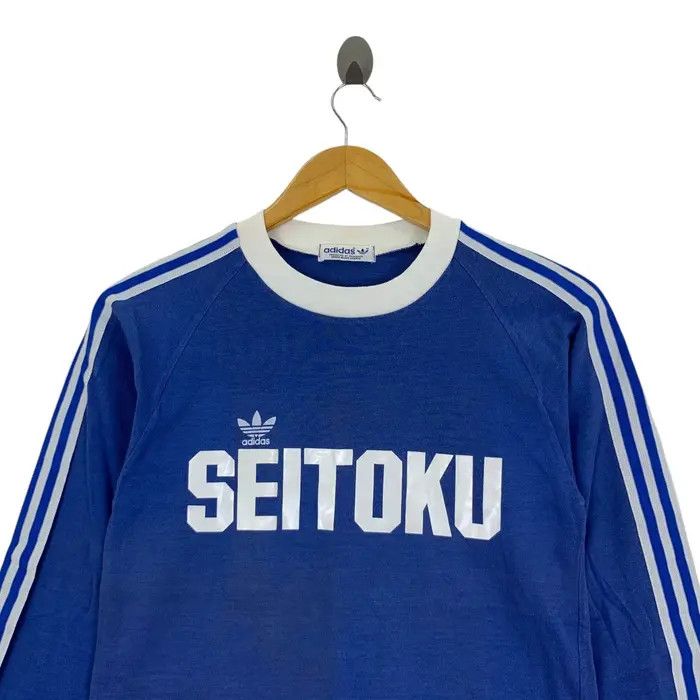 Adidas Vintage 70’ ADIDAS ORIGINALS x SEITOKU UNIVERSITY Tee Shirt Size US S / EU 44-46 / 1 - 3 Thumbnail