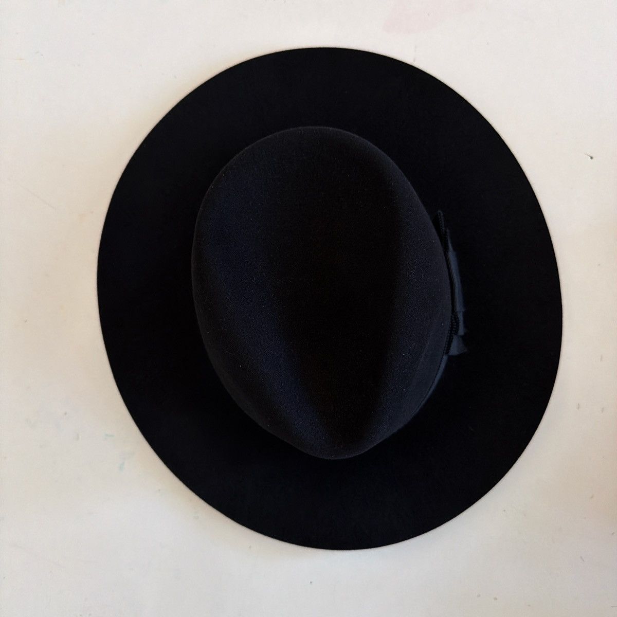 Celine CELINE Paris black fur felt fedora hat Eur 58 (Us 7 1/4) New Size ONE SIZE - 4 Thumbnail
