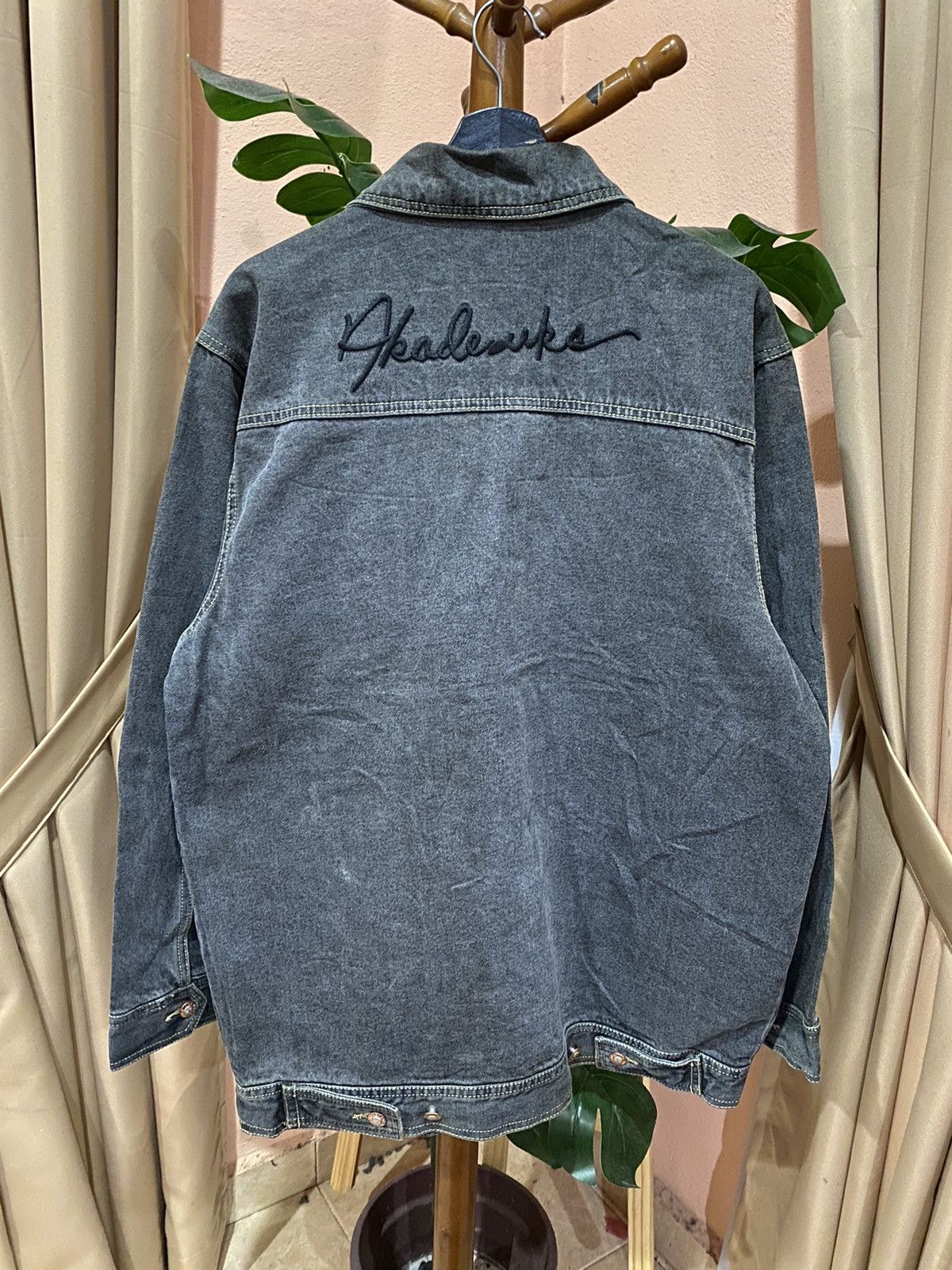 Akademiks VINTAGE Y2K AKADEMIKS DENIM JACKET Size US L / EU 52-54 / 3 - 10 Thumbnail