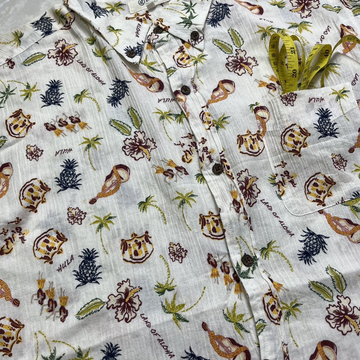 Sun Surf aloha hawaiian pattern shirt pleated by piko button shirt Size US XL / EU 56 / 4 - 5 Thumbnail