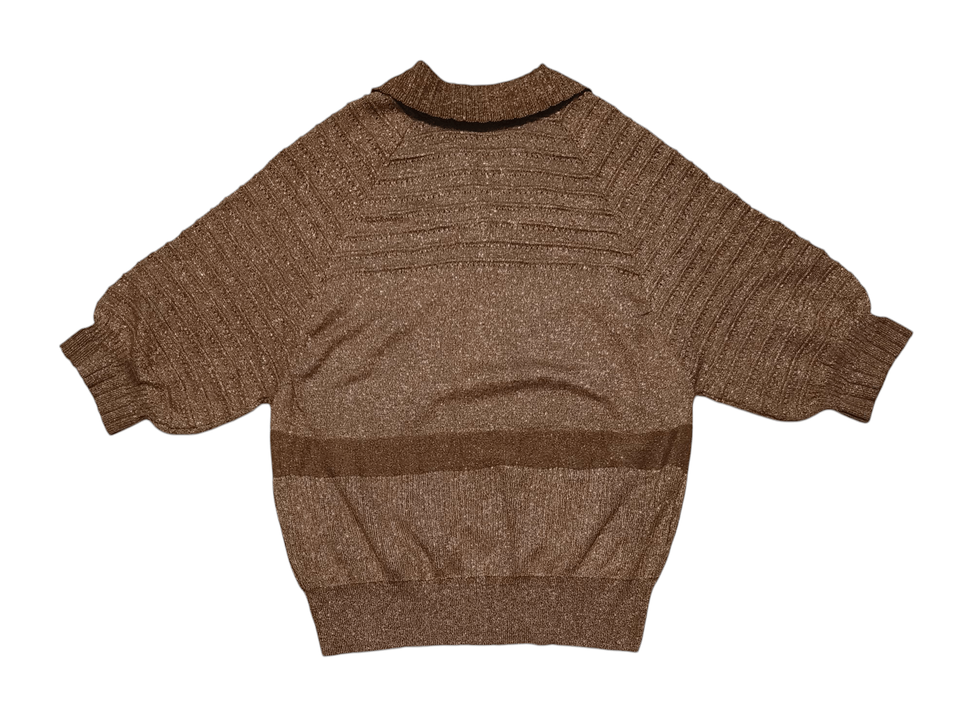 Karl Lagerfeld Vintage KARL LAGERFELD Women's Knit Viscose Sweater Blouse Size L / US 10 / IT 46 - 3 Thumbnail