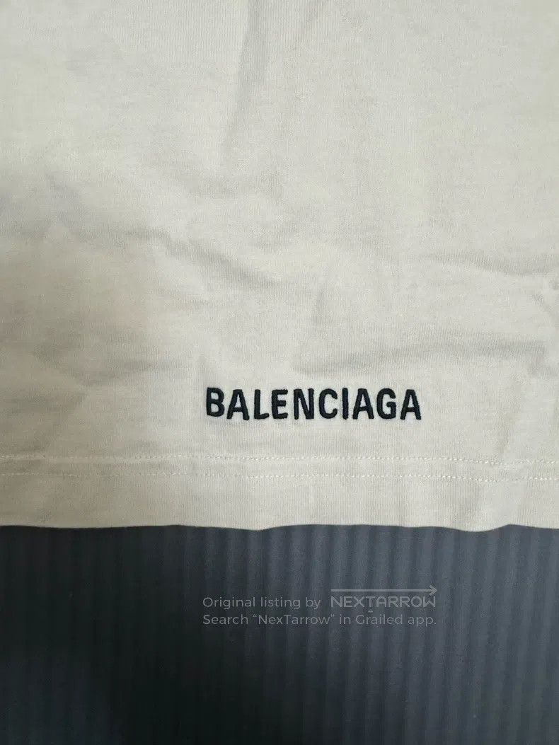 Balenciaga Balenciaga Light Yellow Two-Piece Long Sleeve T-Shirt Size US S / EU 44-46 / 1 - 3 Thumbnail