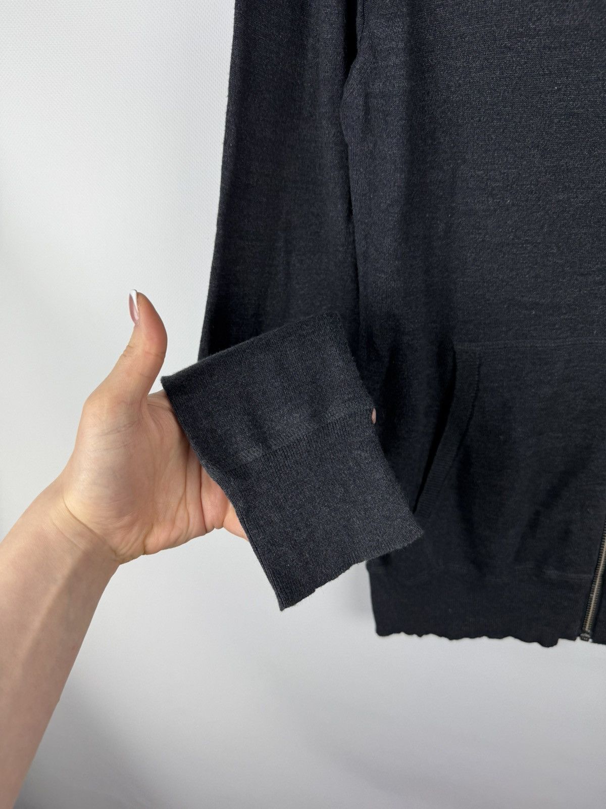 Allsaints × Japanese Brand Allsaints Fritz Hoody Men’s Full Zip Hoodie Size S Size US S / EU 44-46 / 1 - 9 Thumbnail