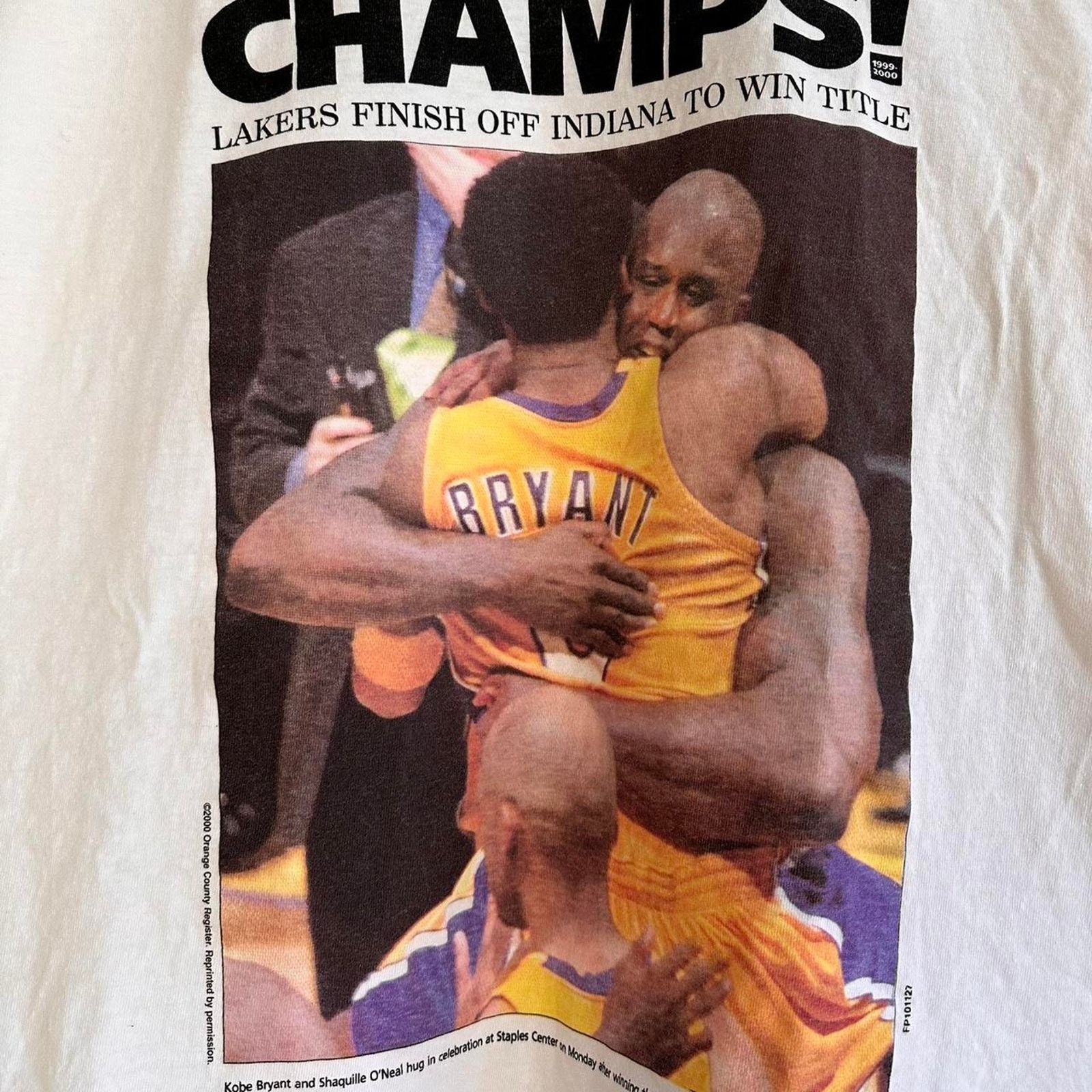 NBA × Vintage Vintage Los Angeles Lakers Kobe Bryant Shirt Size US XXL / EU 58 / 5 - 3 Thumbnail