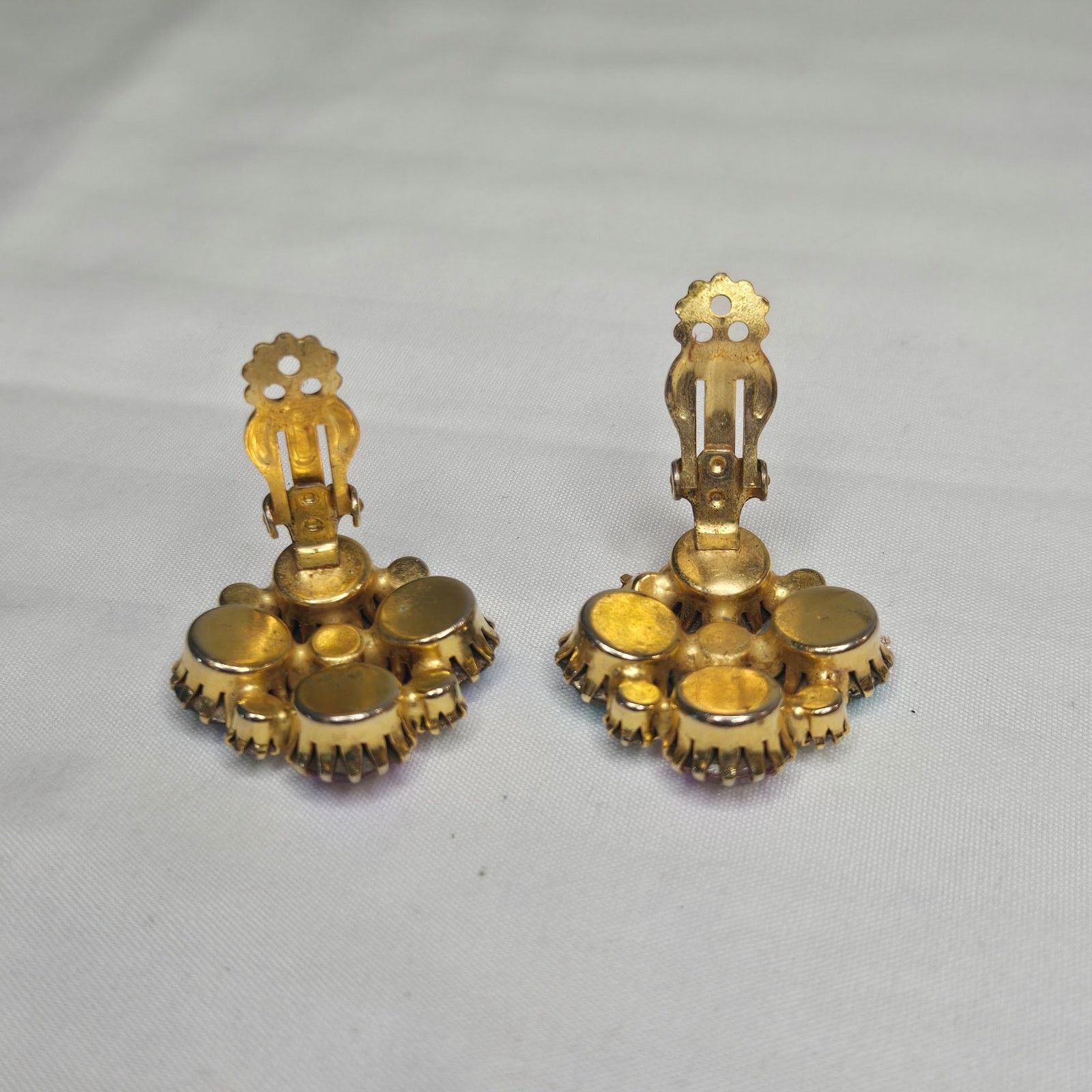 Manish Arora Beautiful Vintage Aurora Borealis Earrings Size ONE SIZE - 8 Thumbnail
