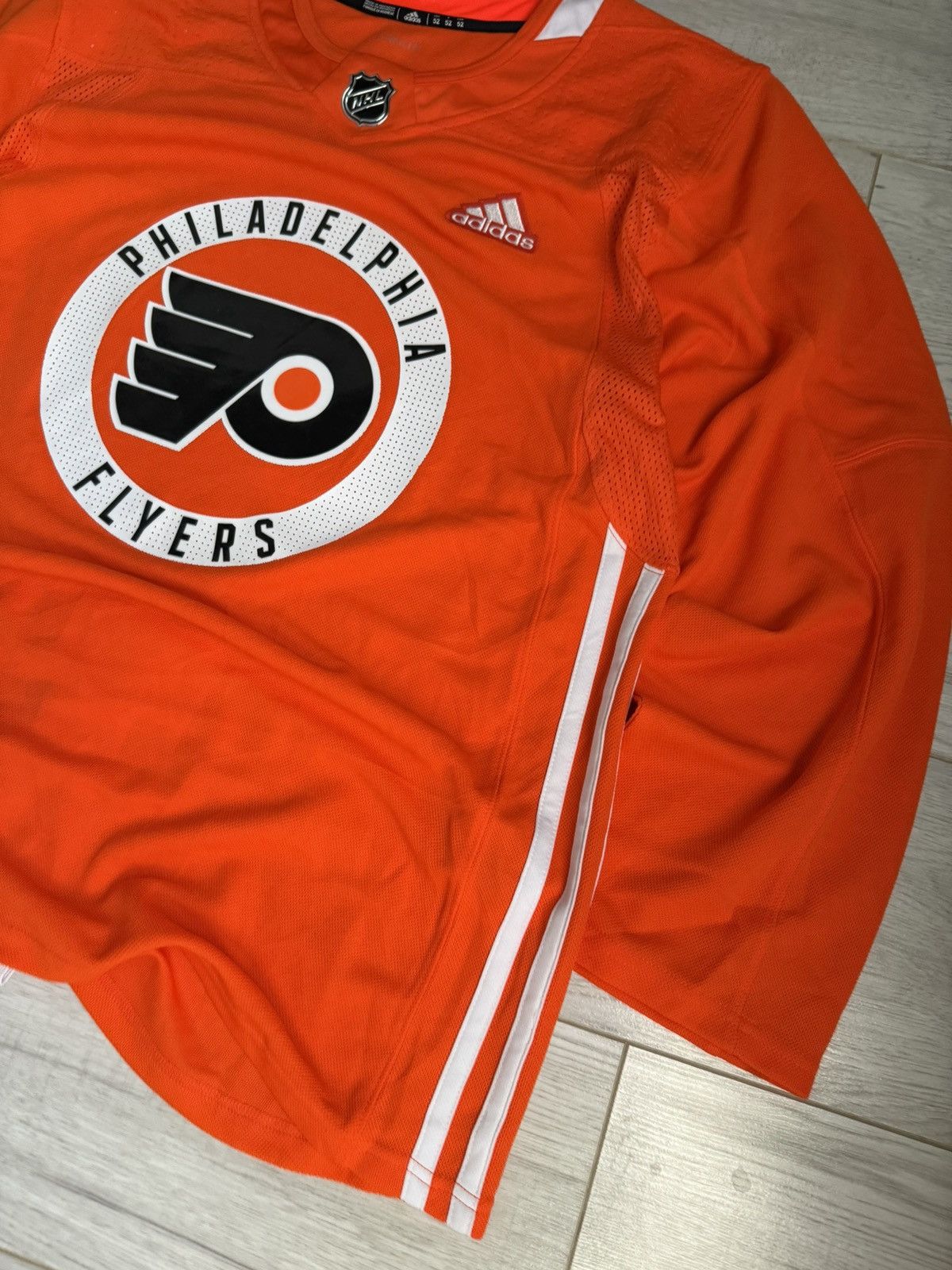 Adidas × NHL × Vintage Adidas Mens Philadelphia Flyers Authentic Hockey Jersey Size US L / EU 52-54 / 3 - 2 Thumbnail