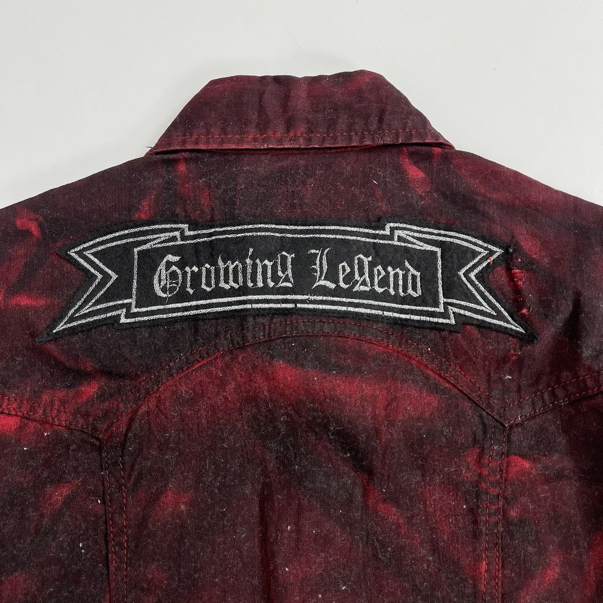 14th Addiction 2000s In the Attic Punk LGB Grunge Gothic Distressed Jacket Size US M / EU 48-50 / 2 - 16 Thumbnail