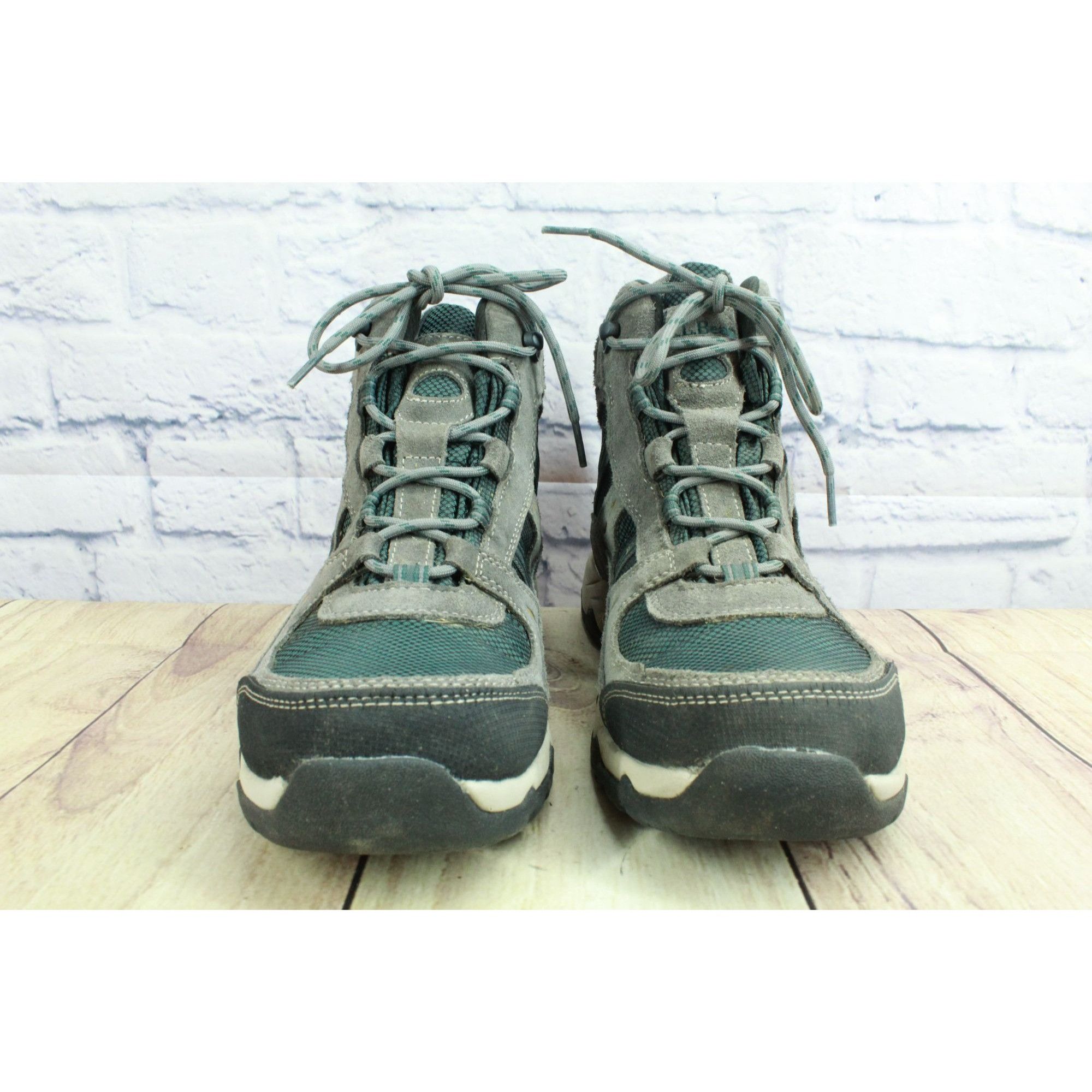 L.L. Bean LL Bean Trail Model 4 Suede Waterproof Hiking Boots Size US 10 / EU 43 - 4 Thumbnail