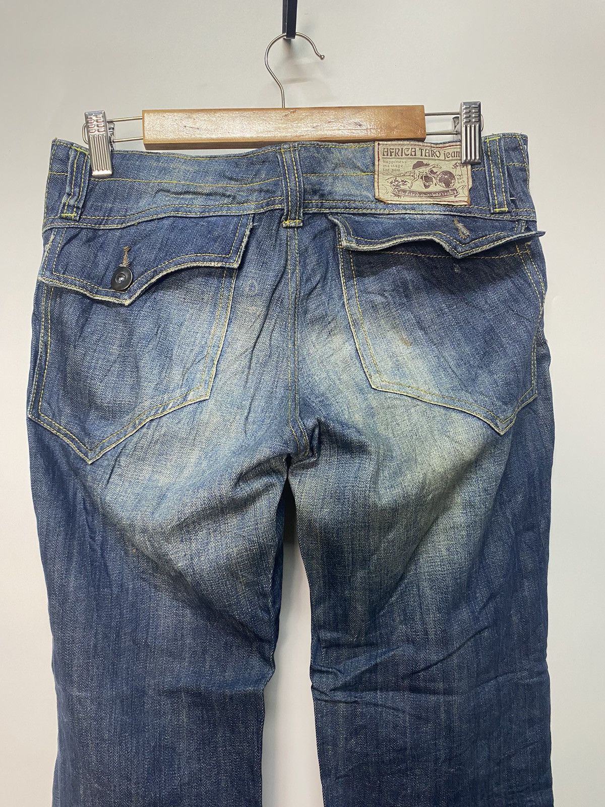 Japanese Brand Africa Taro Jeans AFT Denim Jeans Pant Sz 30 Size 30" / US 8 / IT 44 - 5 Thumbnail