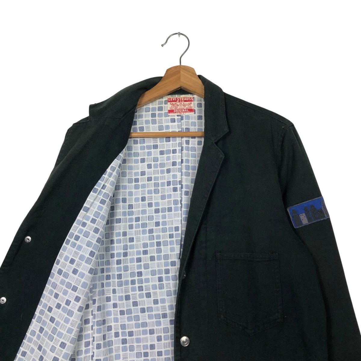 Levi's 📌Vintage Chore Worker Jacket Levi's Tartan Design Blanket Size US M / EU 48-50 / 2 - 13 Thumbnail