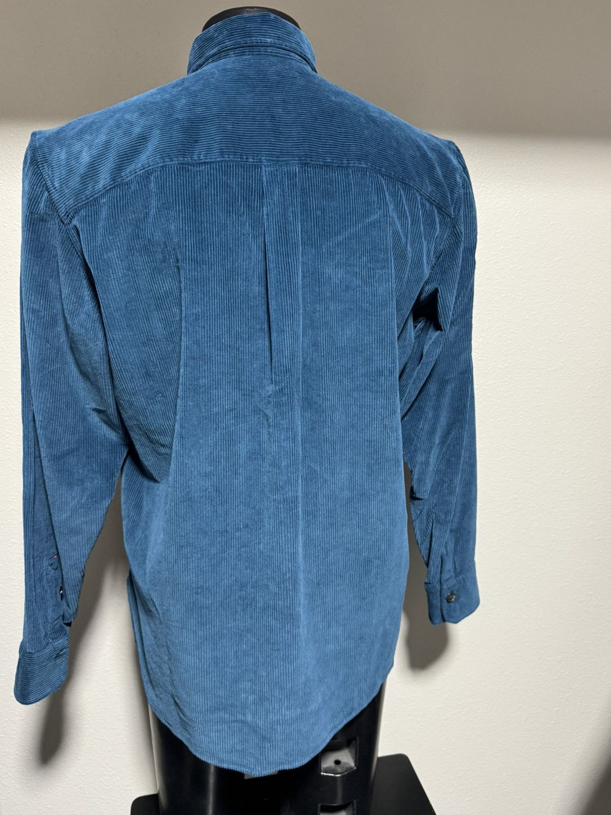 Isaia Napolii Isaia Stretch Corduroy Cotton Overshirt Size US XL / EU 56 / 4 - 2 Thumbnail