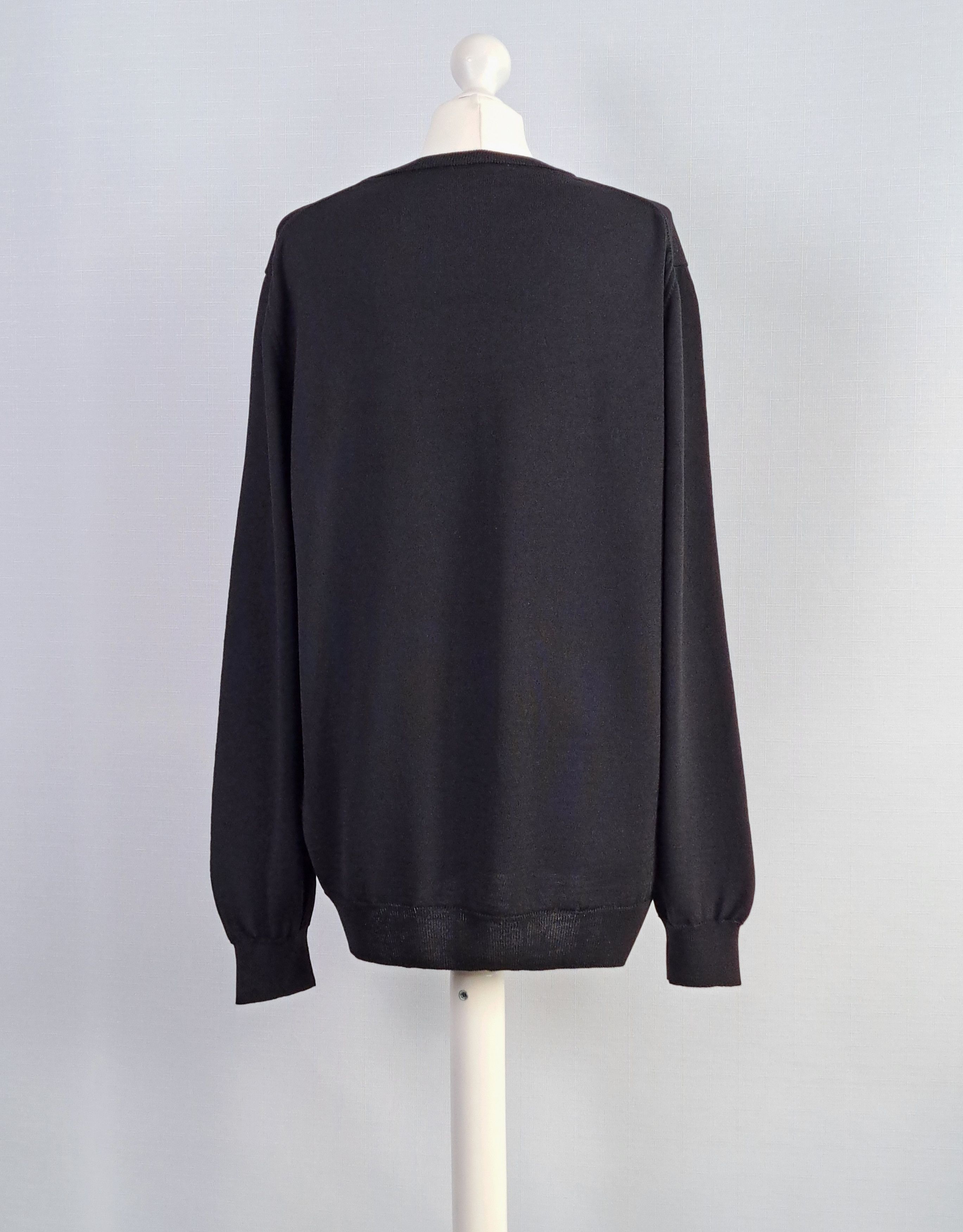Philipp Plein PLEIN Sport Tiger Head Logo merino wool sweater. Size XL Size US XL / EU 56 / 4 - 5 Thumbnail
