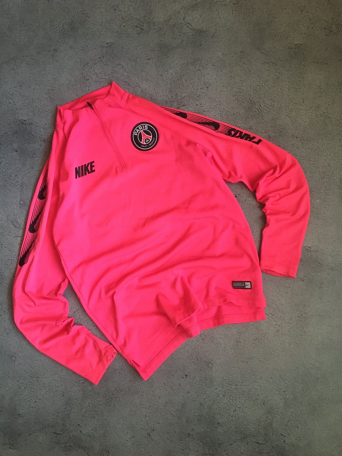Nike 🇫🇷Nike PSG Paris Saint Germain 2018-19 Training Soccer Jersey Size US S / EU 44-46 / 1 - 1 Thumbnail