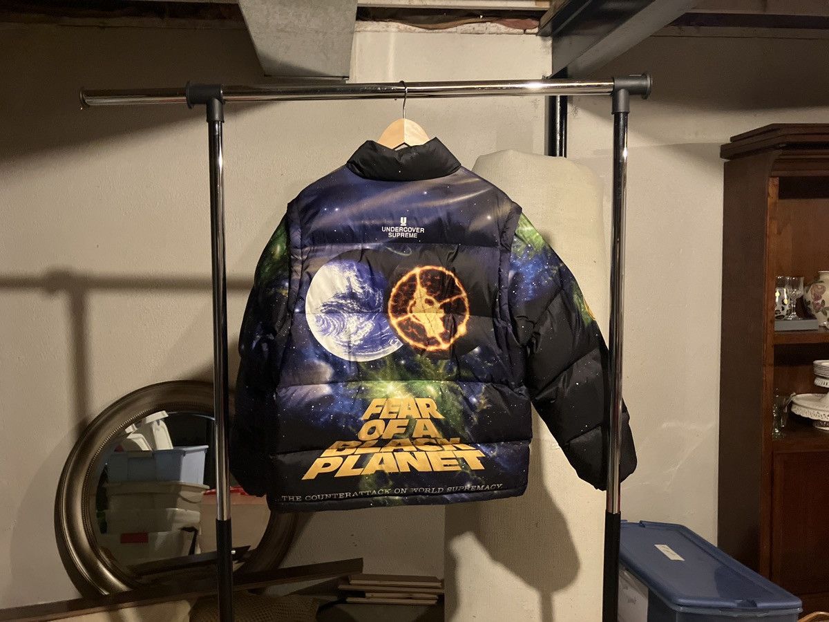 Public Enemy × Supreme × Undercover Supreme Undercover Public Enemy Puffer Jacket Size US M / EU 48-50 / 2 - 2 Thumbnail