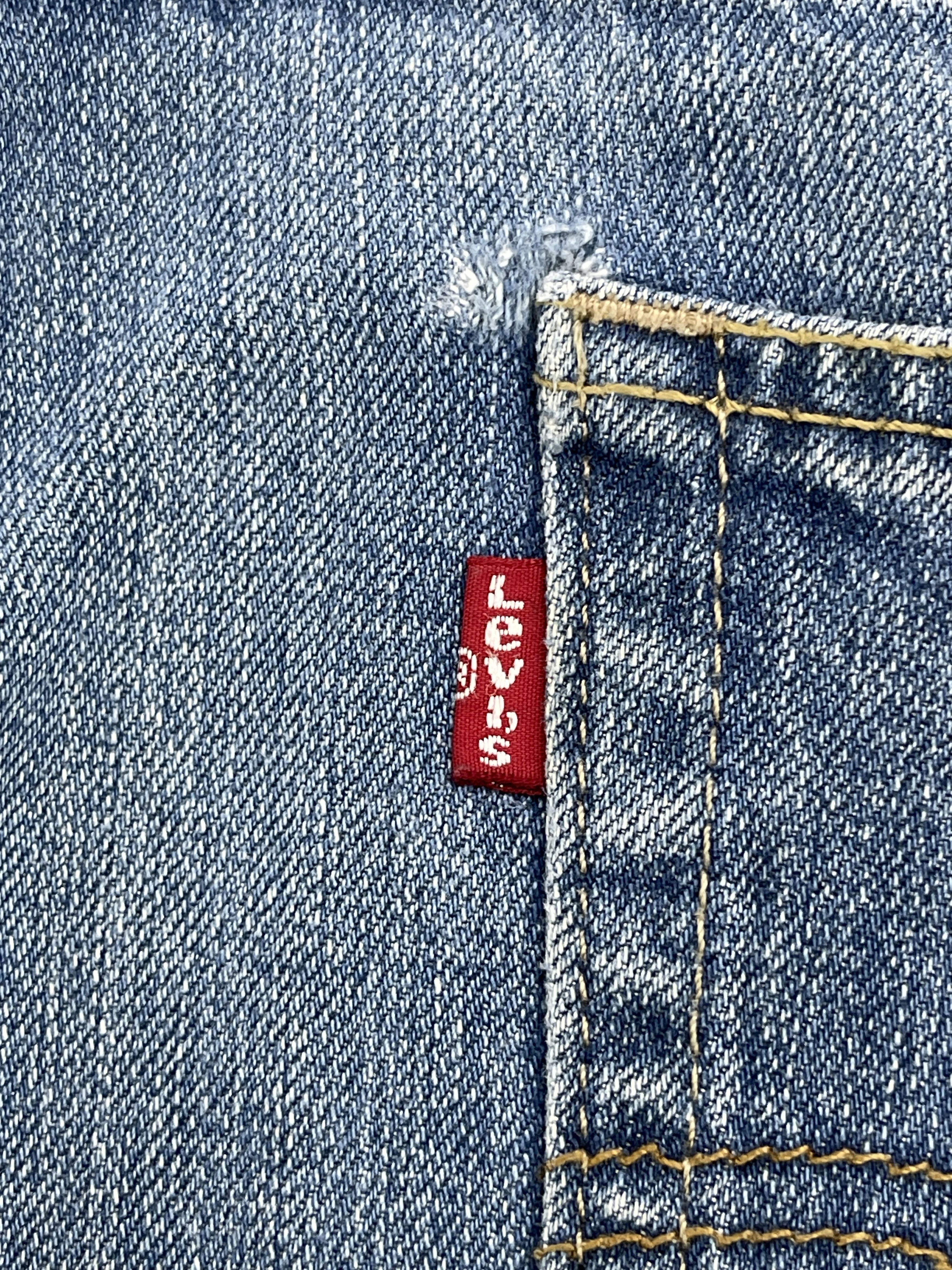Levi's Vintage Sun Faded Straight Fit Levis 505 Jeans DP2492 Size US 39 - 6 Thumbnail