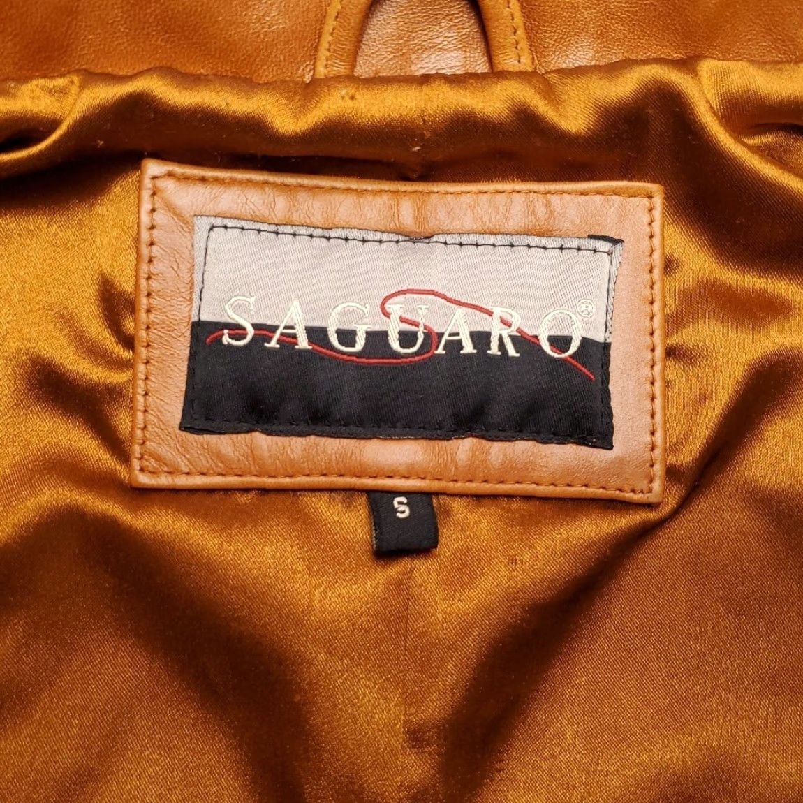 Vintage VINTAGE Saguaro Leather Vest Womens Small Embroidered Floral Button Up Western Brown Leather Vest Mid-Length Lined Satin Lining Casual Womens Size S / US 4 / IT 40 - 5 Thumbnail