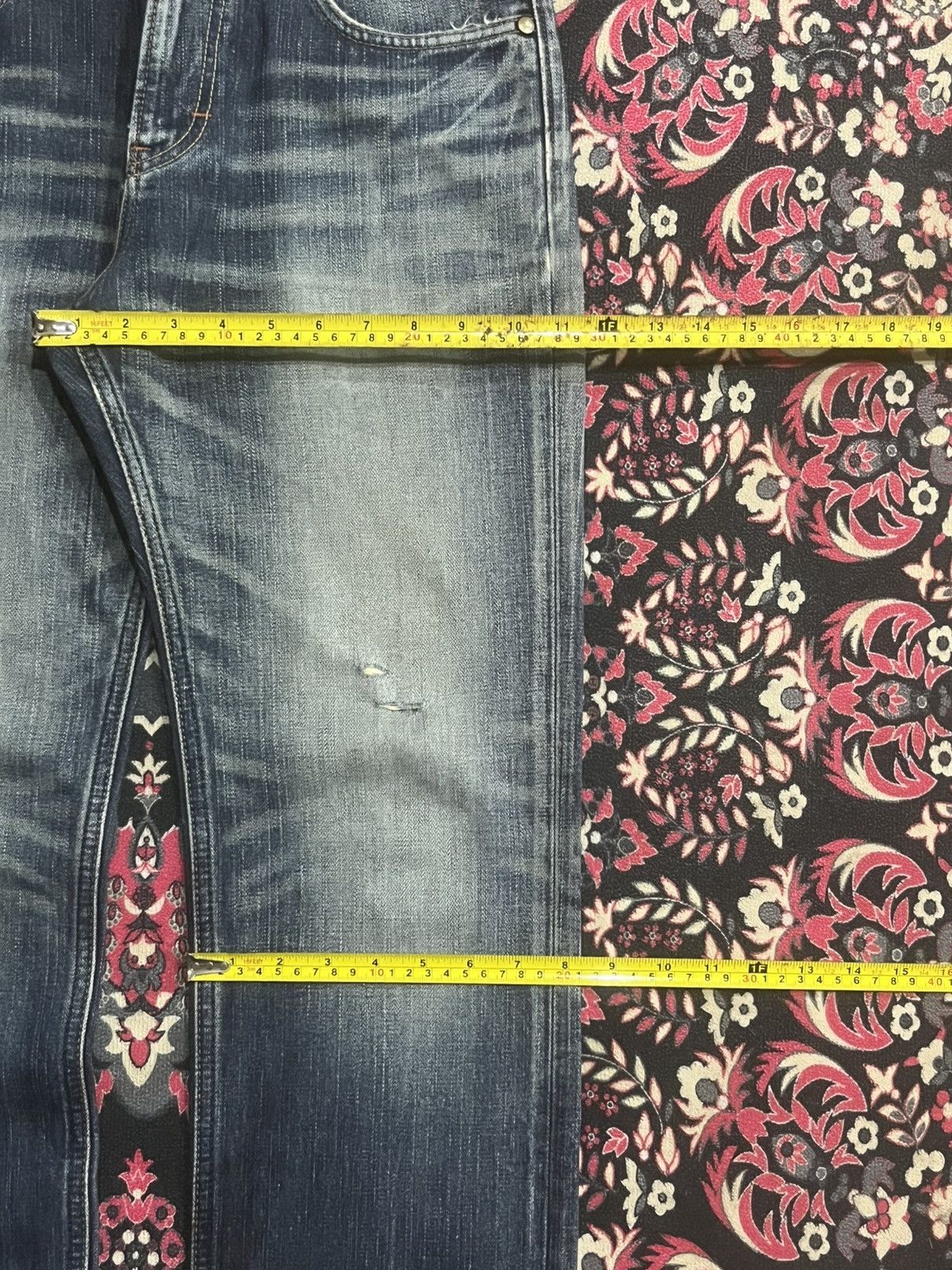 Wrangler Vintage Wrangler Blue Faded Washed Straight Leg Jeans Size US 30 / EU 46 - 15 Thumbnail