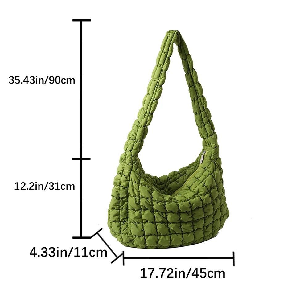 Other Y2k shoulder down shopper bag designer tote bag with ruffles Size ONE SIZE - 9 Thumbnail