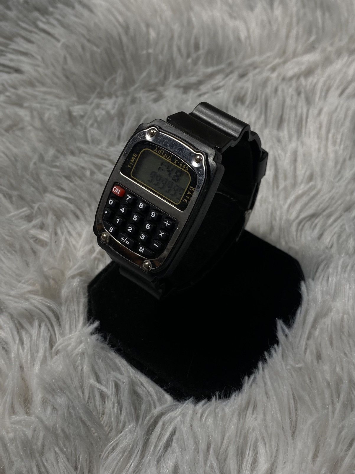 Japanese Brand × Jewelry × Vintage Retro Calculator Watch Armitron X-645 Japanese Brand Size ONE SIZE - 1 Thumbnail
