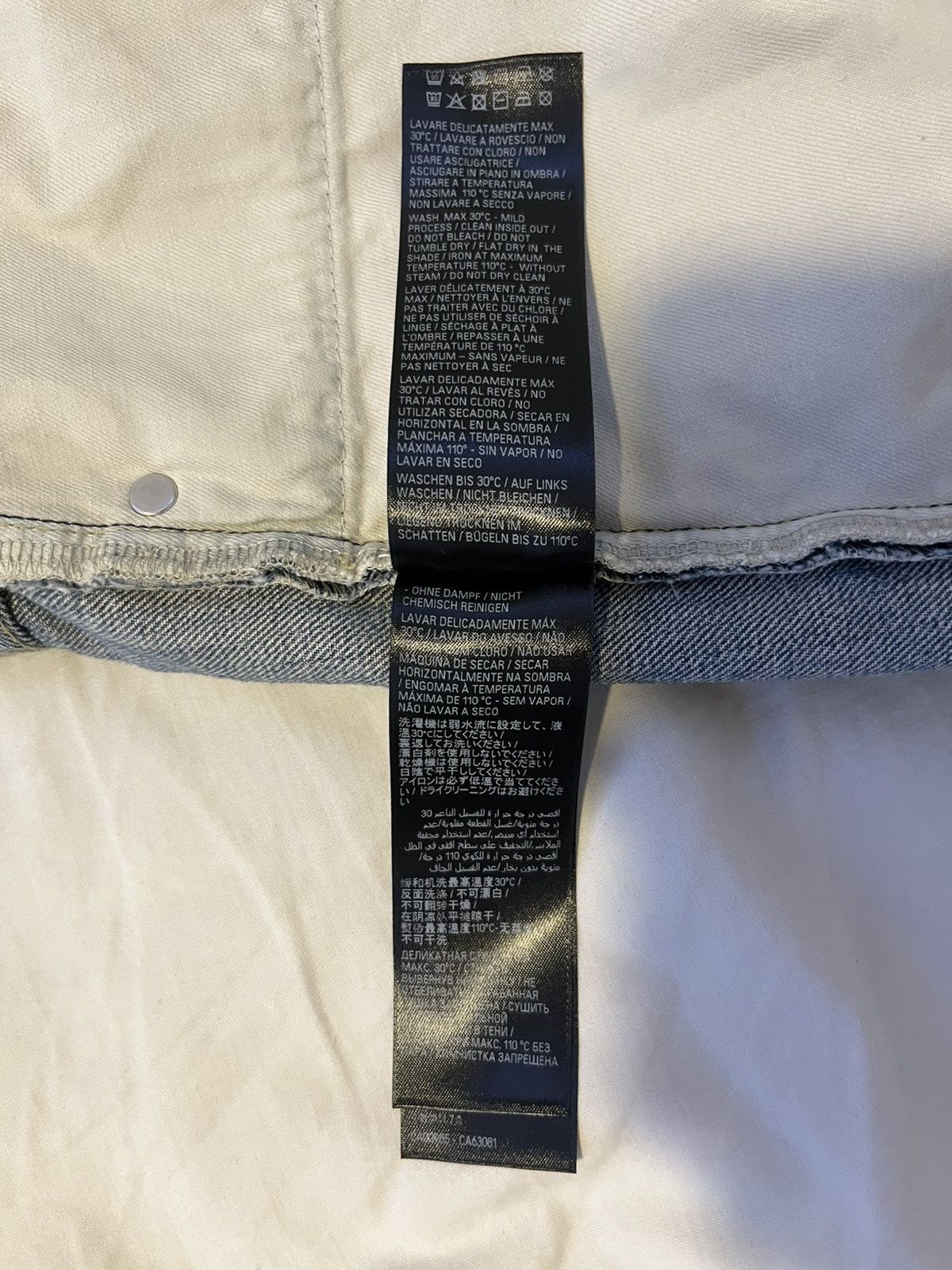 Balenciaga Balenciaga Fifty-Fifty Jeans Size US 36 / EU 52 - 10 Thumbnail