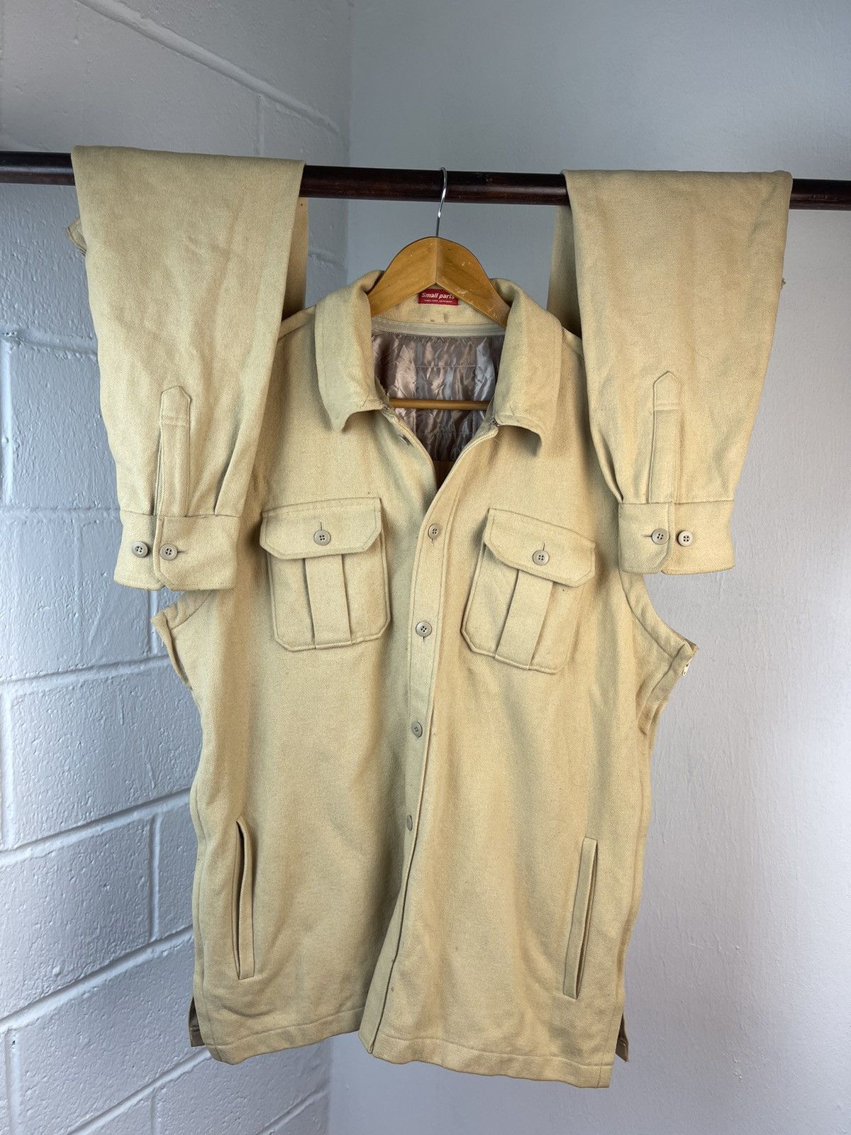 Jun Takahashi × Undercover A/W1998-1999 Undercover Small Part Wool Button Jacket Size US L / EU 52-54 / 3 - 11 Thumbnail
