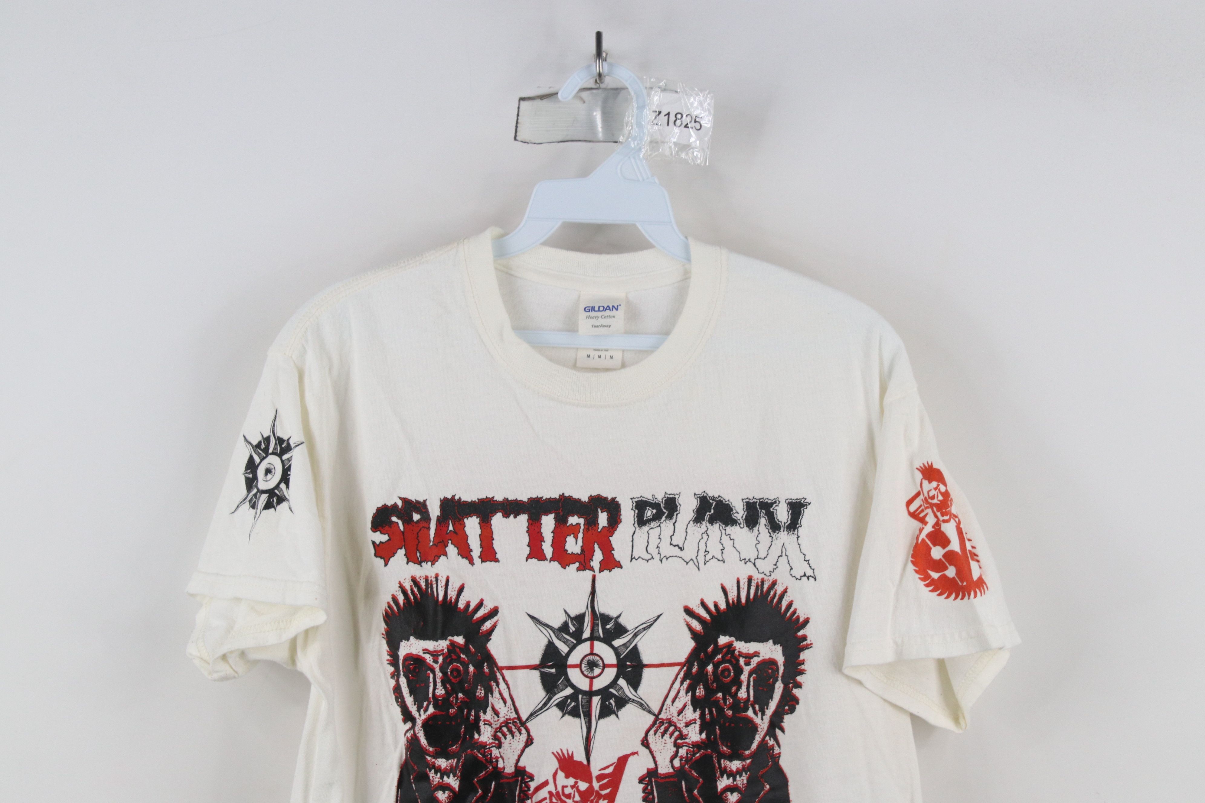 Vintage Vintage Y2K Streetwear Gore Horror Books T-Shirt White Size US M / EU 48-50 / 2 - 2 Thumbnail