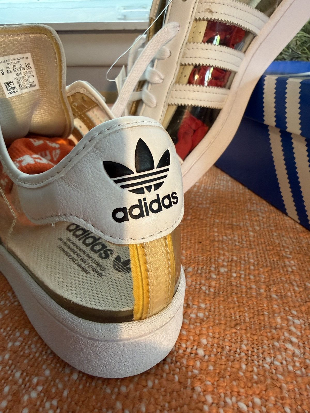 Adidas Clear! Adidas Superstar New size 9 Samples Size US 9 / EU 42 - 11 Thumbnail