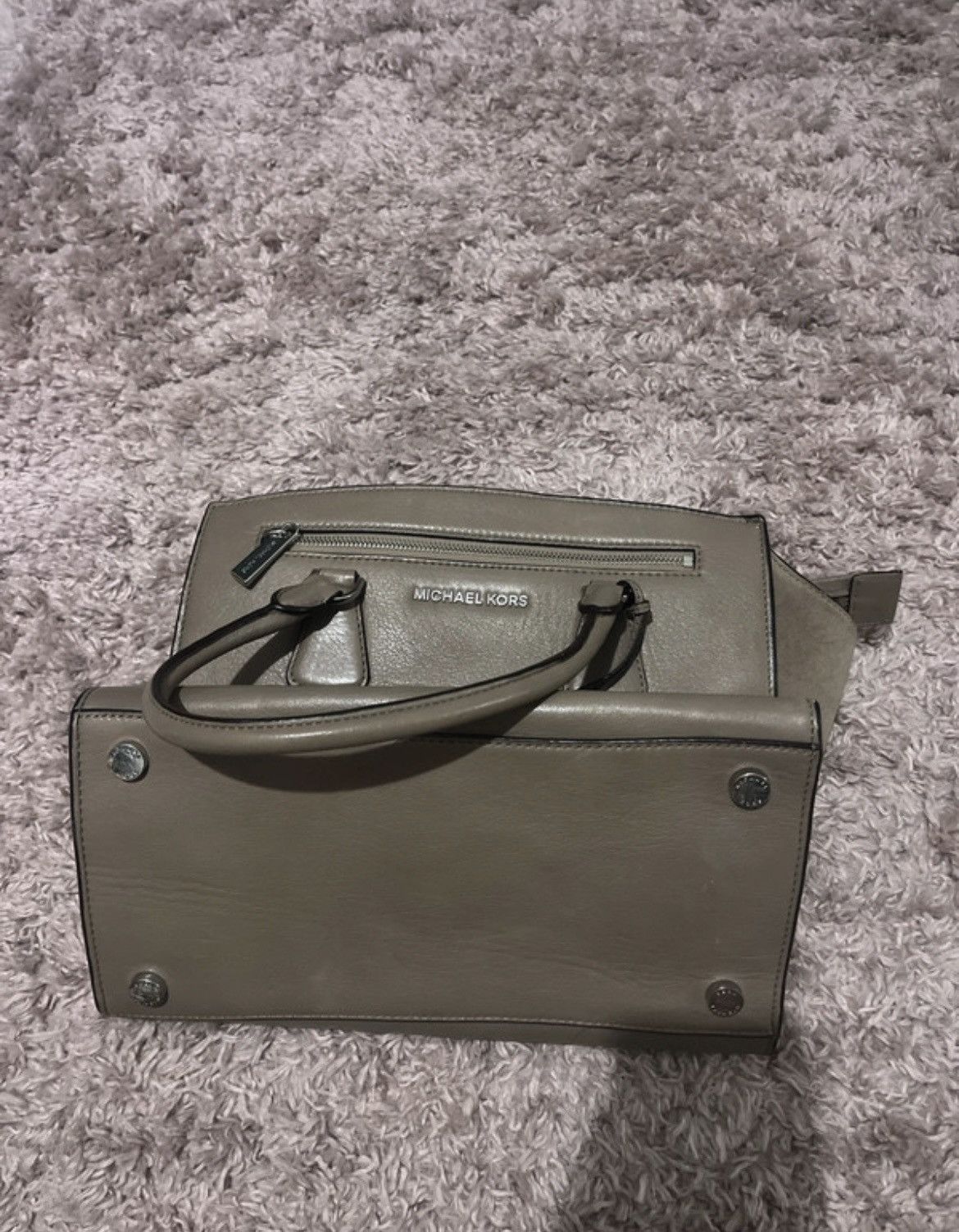 Michael Kors Brown leather handbag Size ONE SIZE - 1 Thumbnail