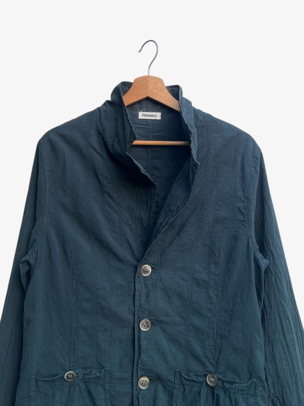 Issey Miyake Plantation Issey Miyake Crinkled Cotton Jacket Size M / US 6-8 / IT 42-44 - 6 Thumbnail
