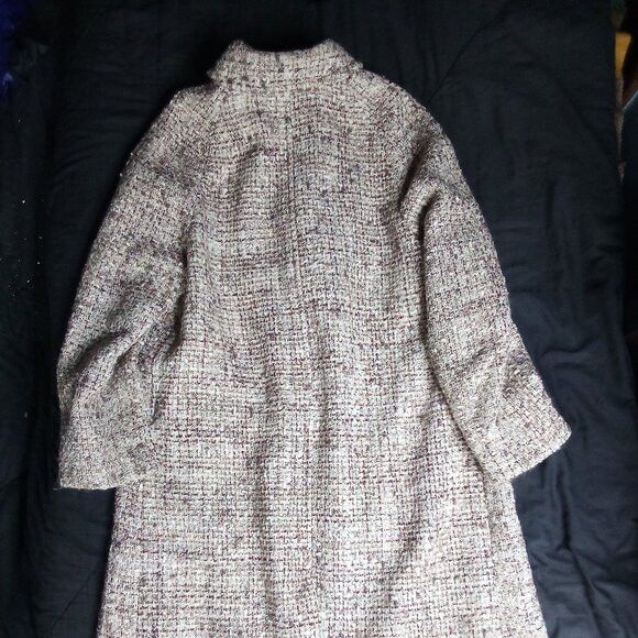 Vintage 60s Gala Forest Wool Overcoat Pea Coat
