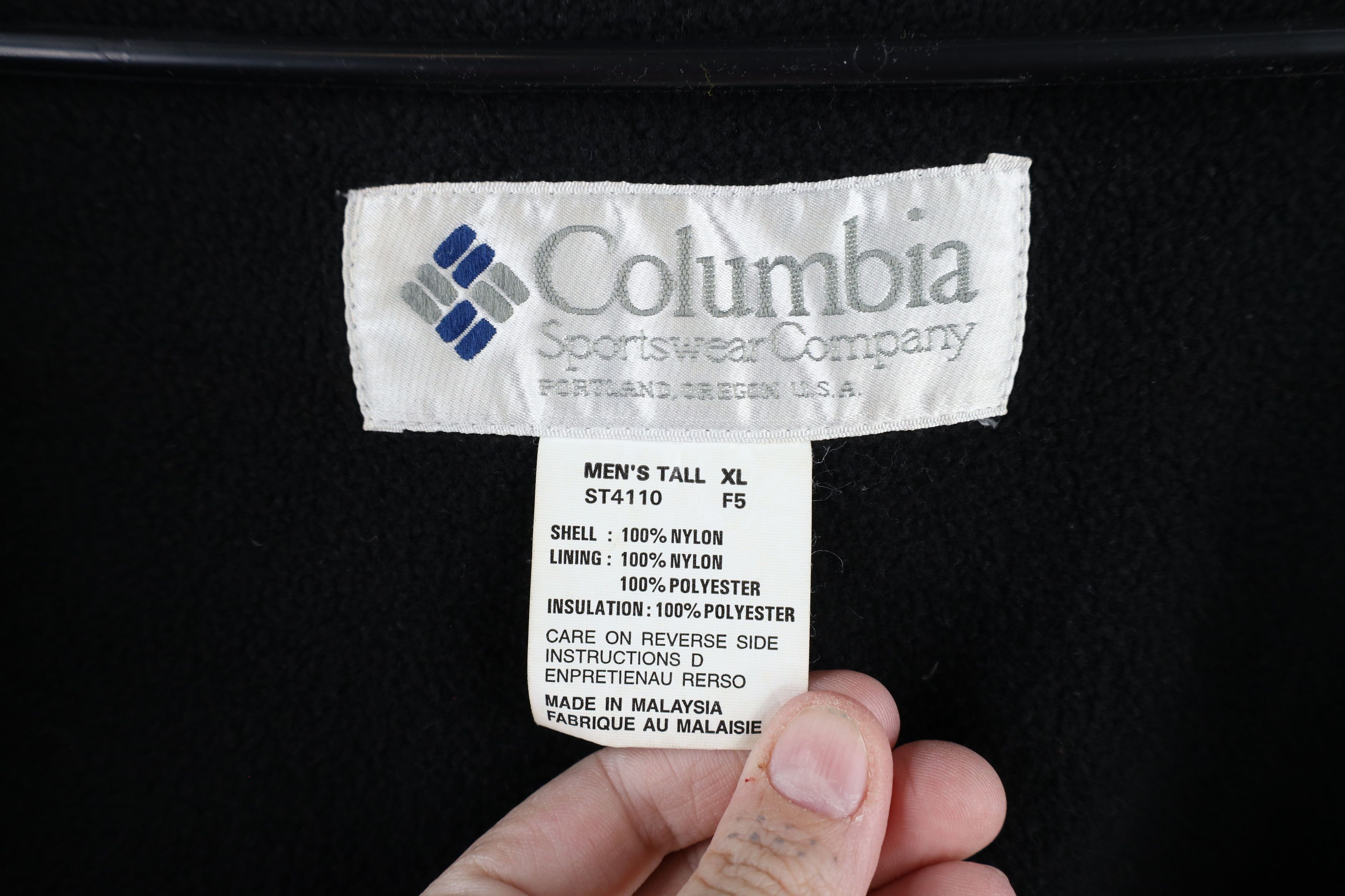 Columbia × Vintage Vintage 90s Columbia Lined Full Zip Winter Jacket Blue Size US XL / EU 56 / 4 - 12 Thumbnail