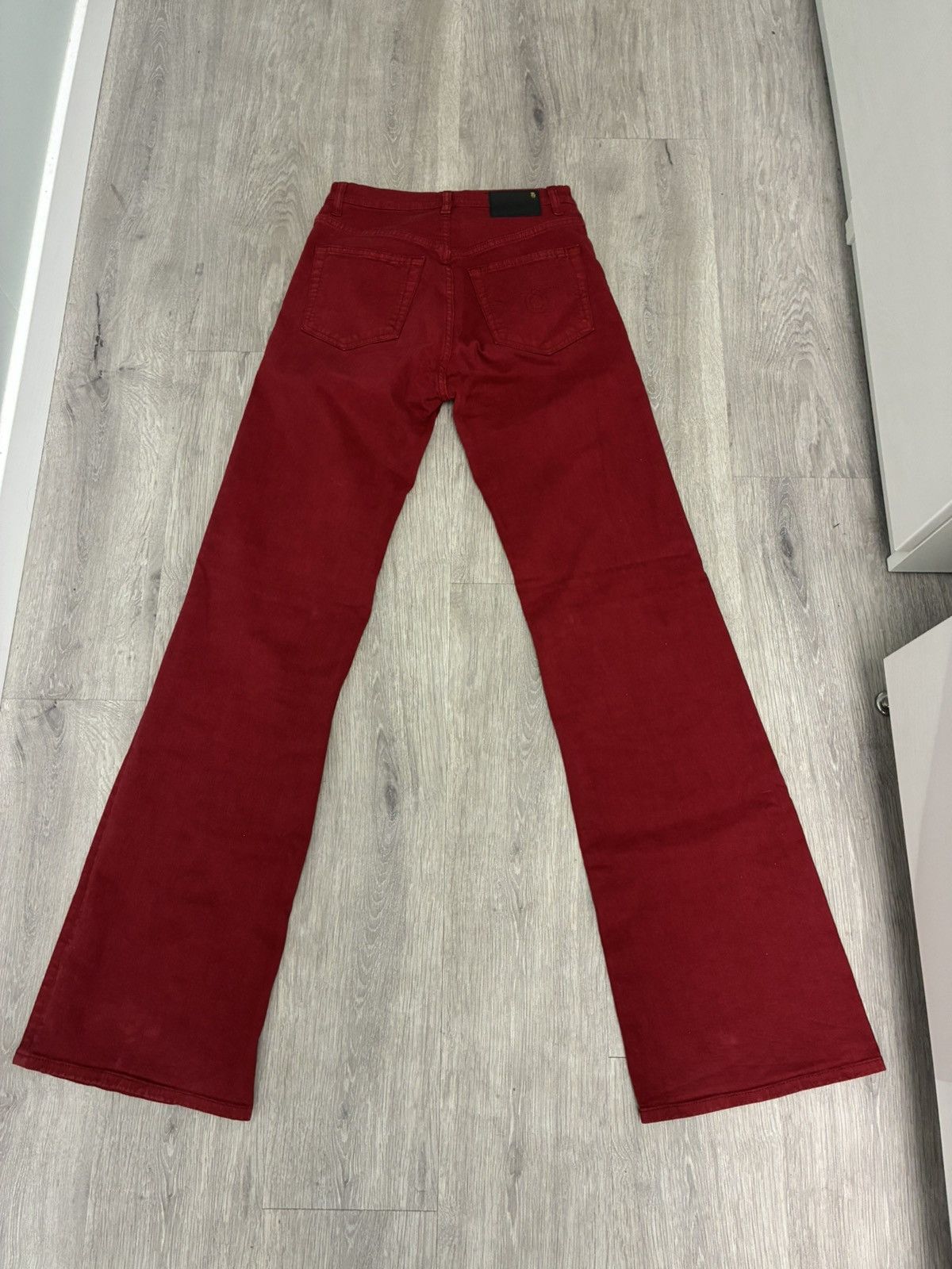 R13 Jane Jean Vivid Red Stretch 27 Size 27" / US 4 / IT 40 - 13 Thumbnail