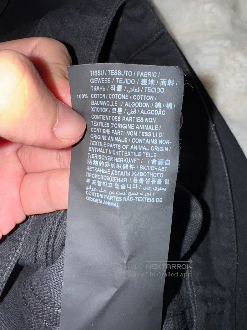 Saint Laurent Paris Saint Laurent Paris Black Denim Jacket Size US M / EU 48-50 / 2 - 6 Thumbnail
