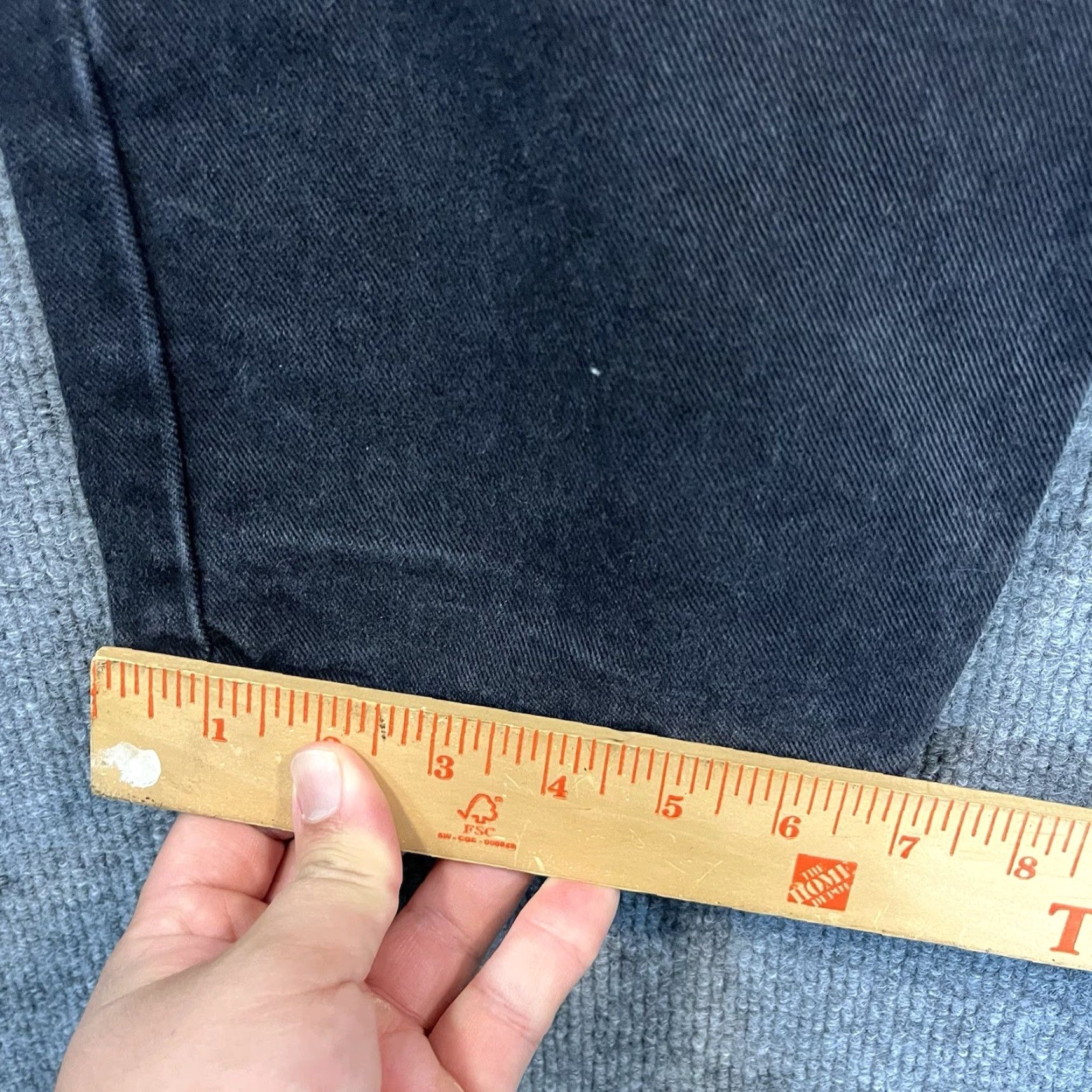 Anchor Blue VINTAGE 90s ANCHOR BLUE Baggy Jeans Women’s Sz 11 Dark Denim 28x30 Relaxed 5-Pocket Size 32" / US 10 / IT 46 - 5 Thumbnail