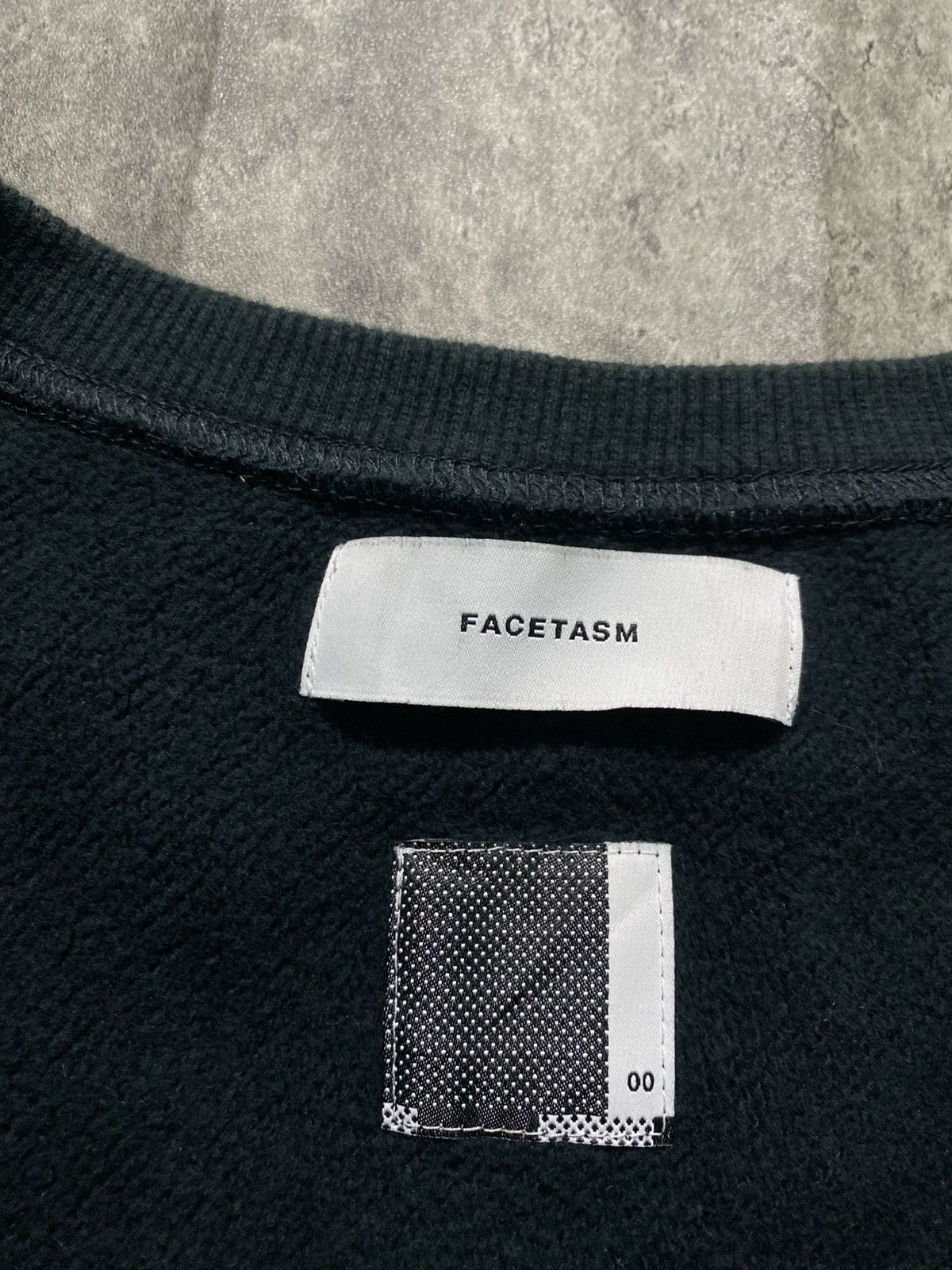 Facetasm × Japanese Brand Facetasm Japan Exclusive Rib One Oversized Sweatshirt Size US XL / EU 56 / 4 - 8 Thumbnail