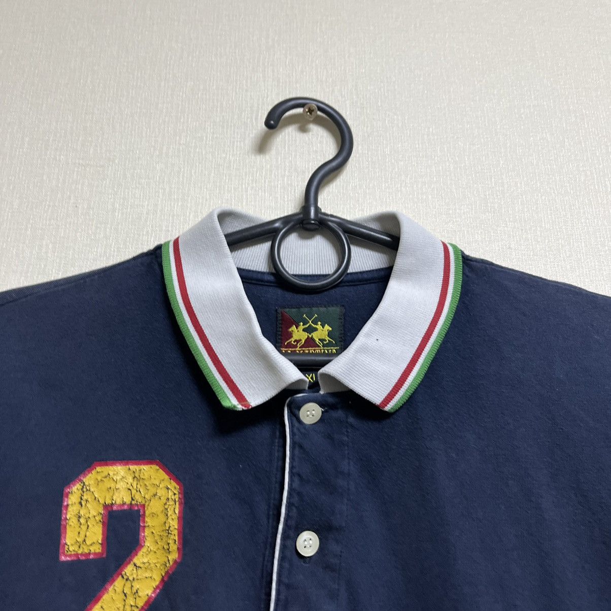 La Martina Vintage Y2K LA MARTINA Polo T-shirt Size US XL / EU 56 / 4 - 4 Thumbnail