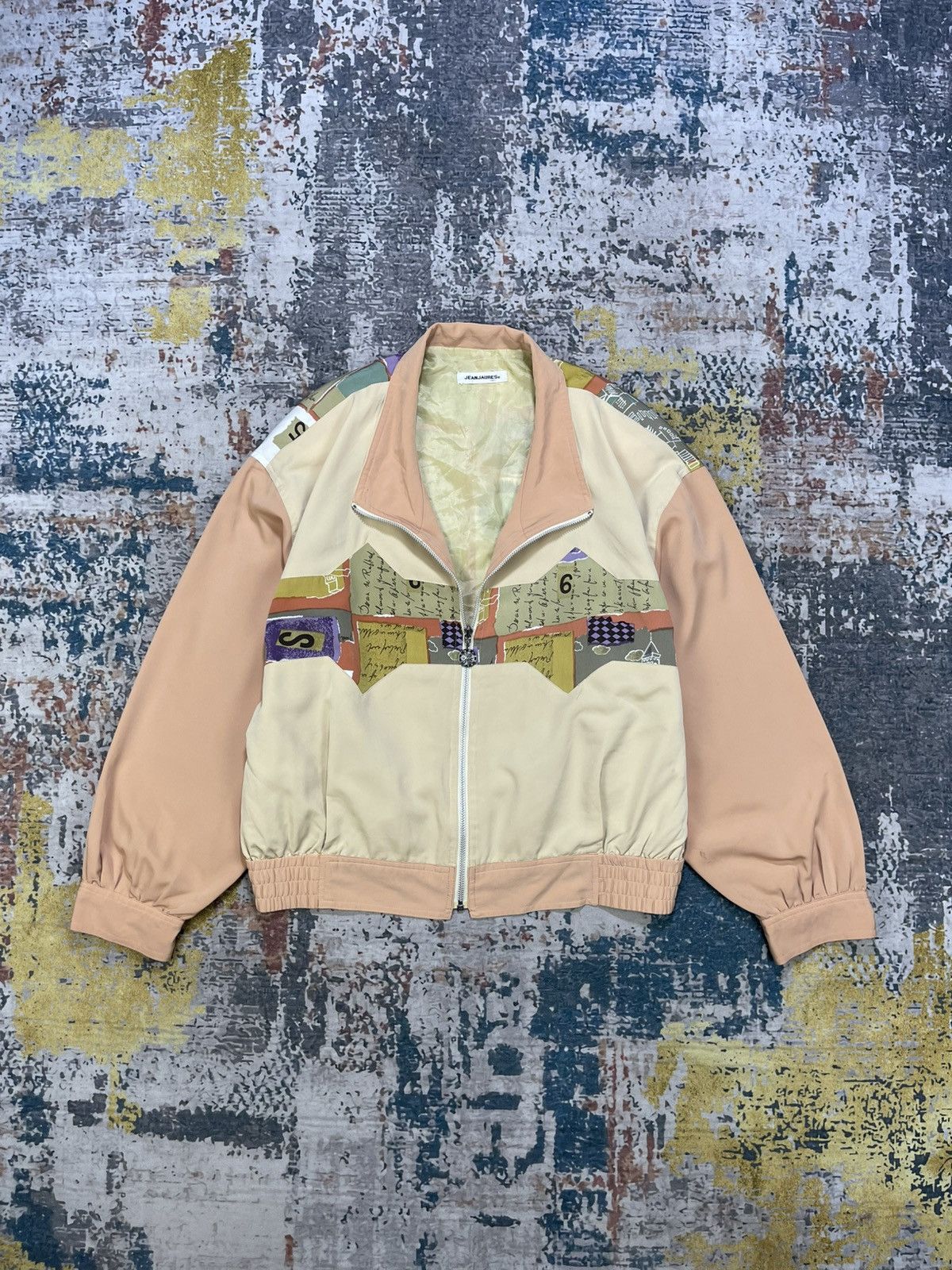 Jean Jaures Patchwork Multi Colour Art Jacket