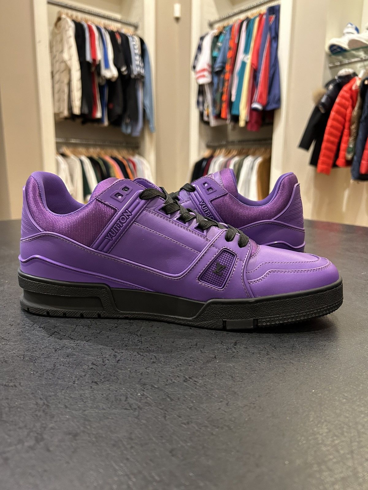 Louis Vuitton Louis Vuitton Trainer Purple Size US 9 / EU 42 - 3 Thumbnail