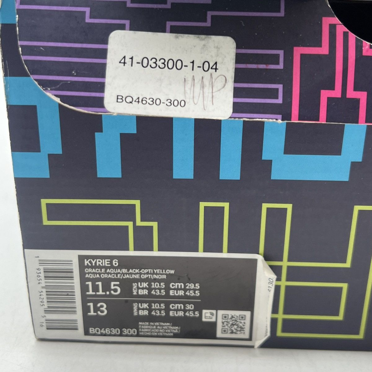 Nike Kyrie 6 oracle aqua Size US 11.5 / EU 44-45 - 6 Thumbnail