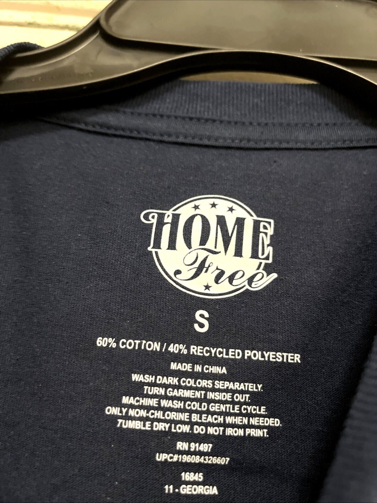 Nomadic State of Mind Mens Size Small Home Free Shirt NWT Blue Georgia Size US S / EU 44-46 / 1 - 2 Thumbnail