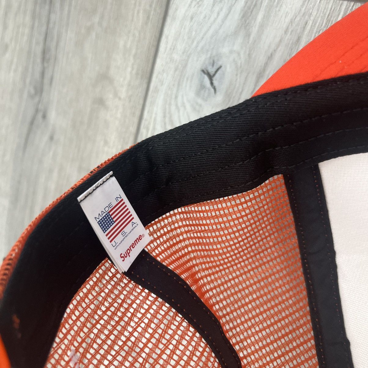 Supreme Supreme Beef Mesh Back 5-Panel Orange Size ONE SIZE - 5 Thumbnail